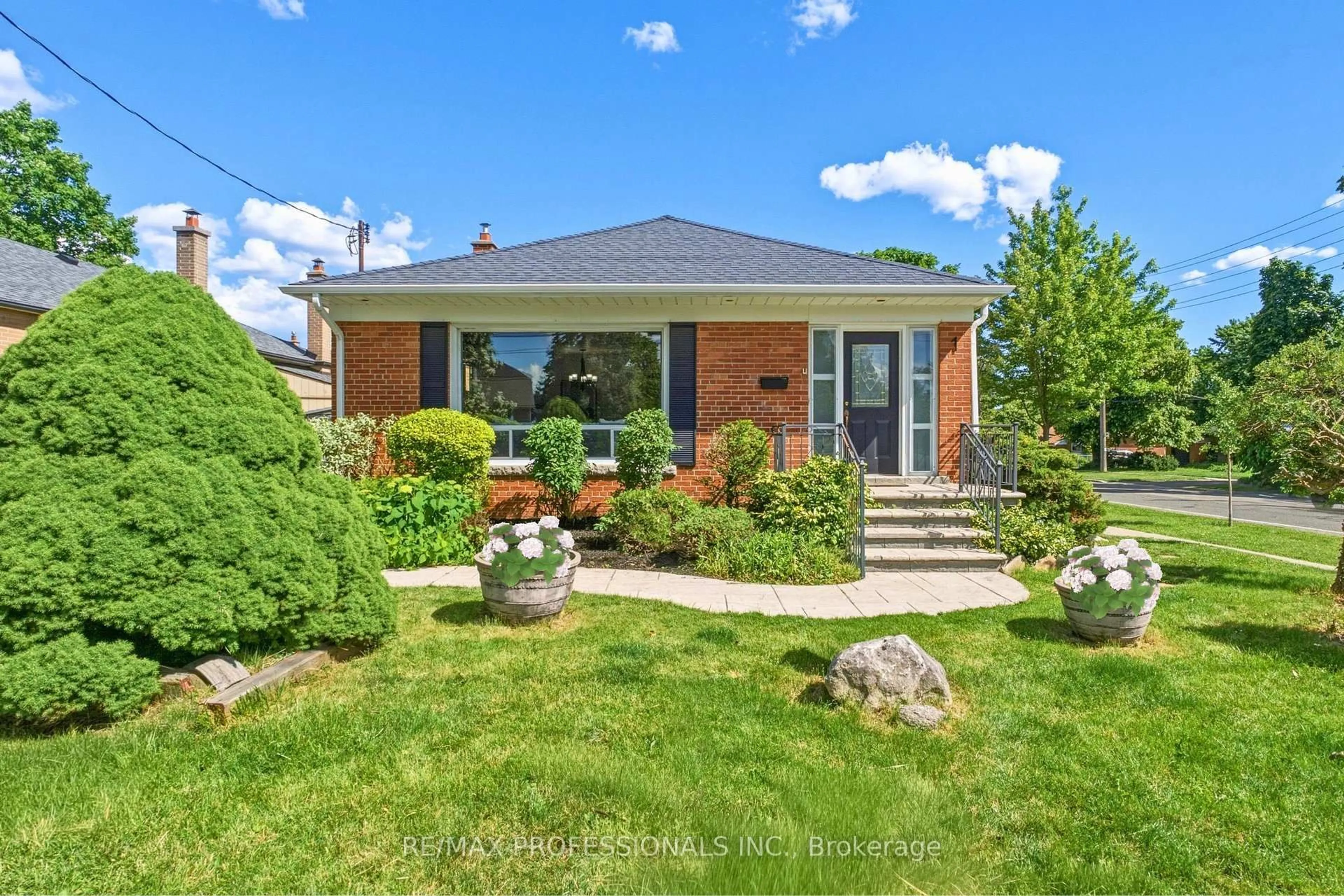 Home with brick exterior material, street for 1 Sealcove Dr, Toronto Ontario M9C 2C3