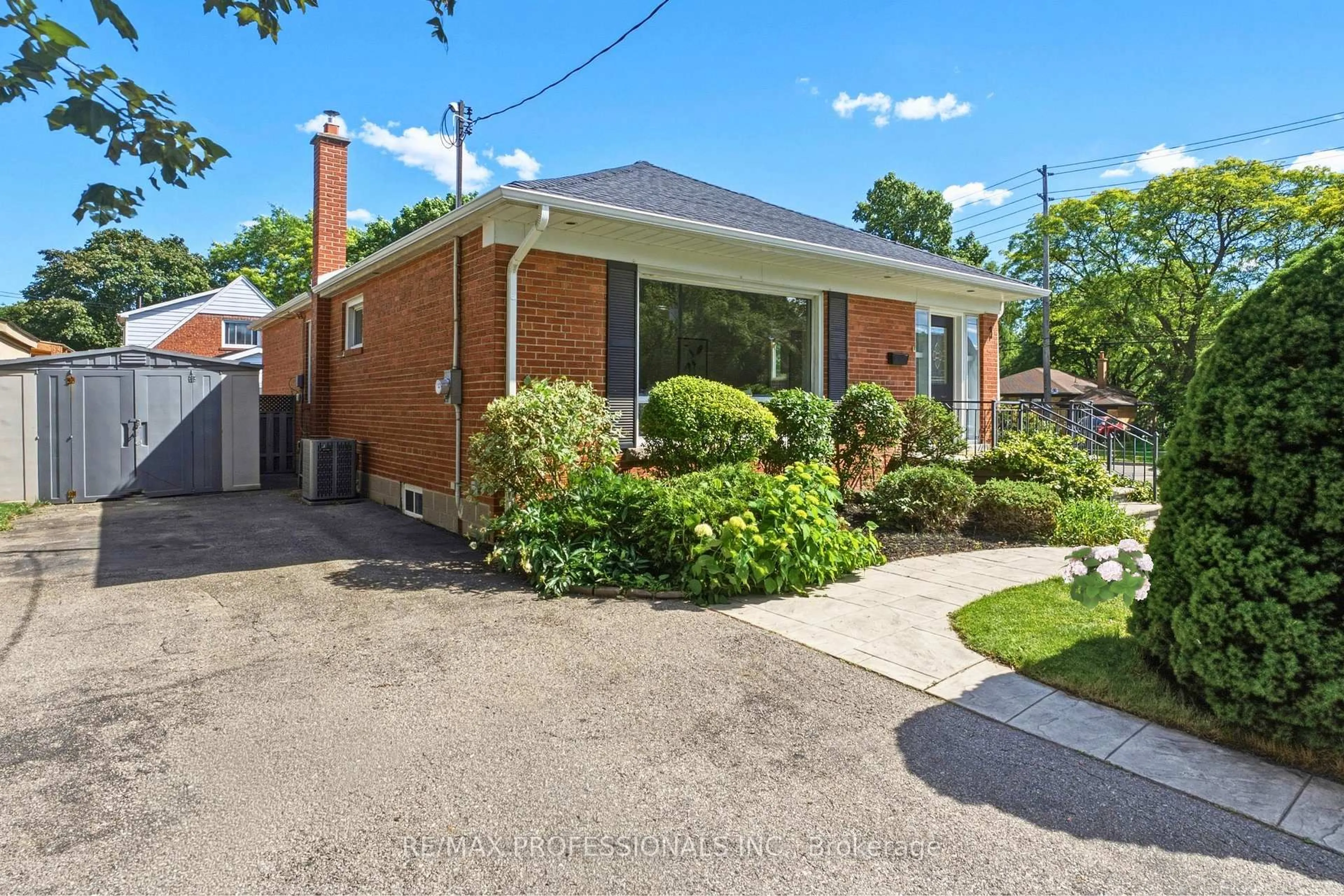 Home with brick exterior material, street for 1 Sealcove Dr, Toronto Ontario M9C 2C3
