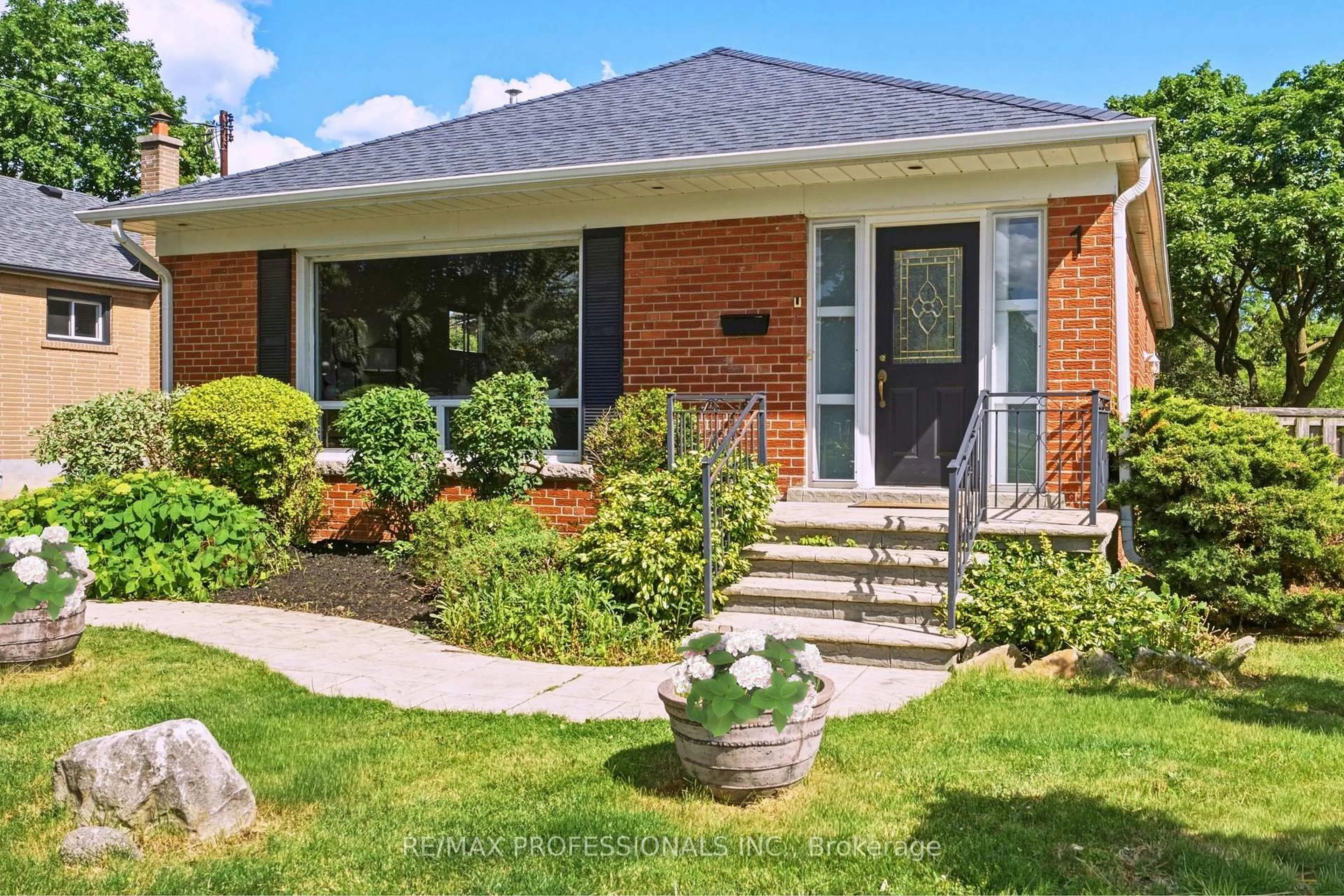 Home with brick exterior material, street for 1 Sealcove Dr, Toronto Ontario M9C 2C3