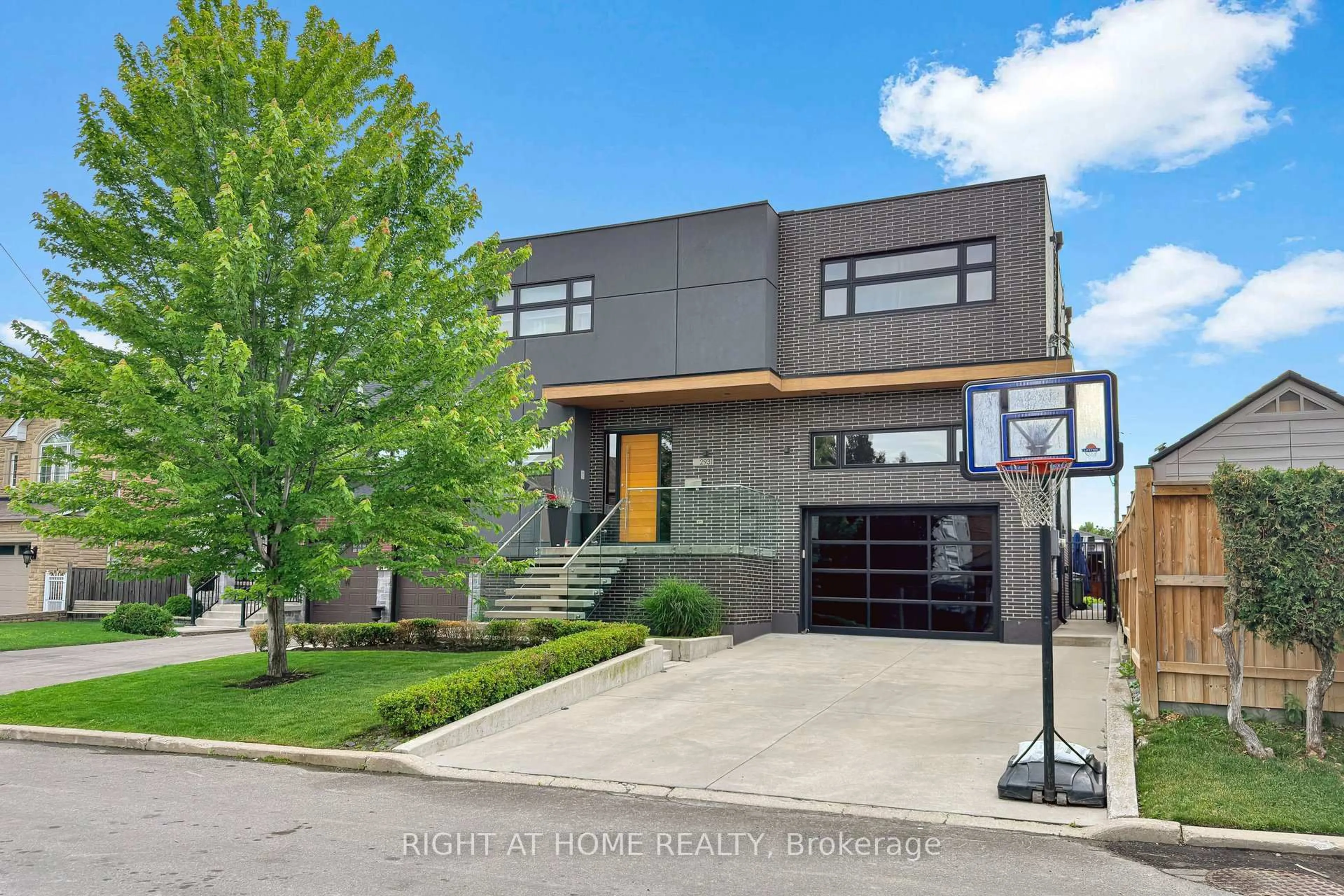 Home with brick exterior material, street for 2931 Lansdowne Ave, Toronto Ontario M6B 3X3