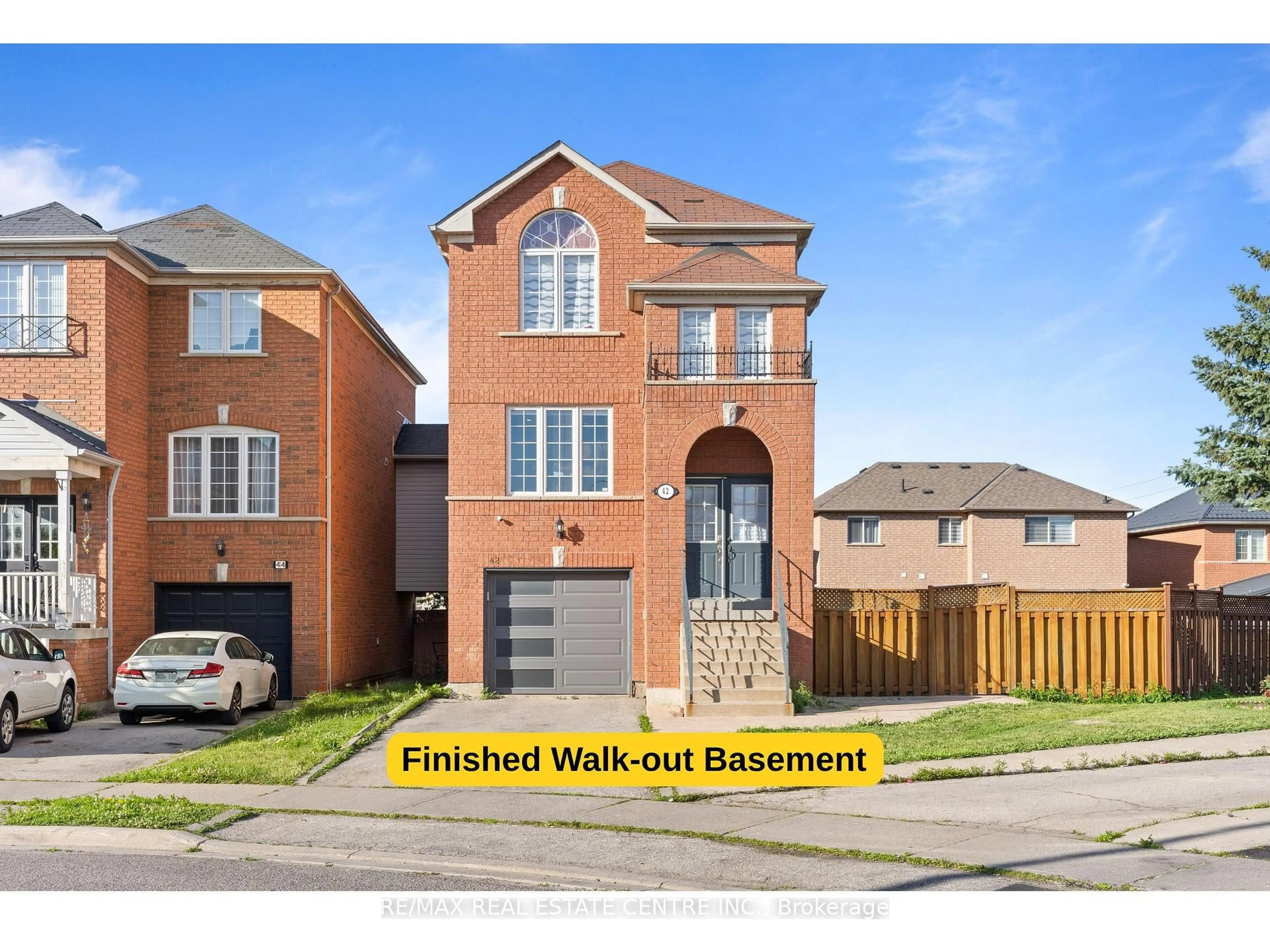 Home with brick exterior material, street for 42 Domenico Cres, Brampton Ontario L6P 1H5