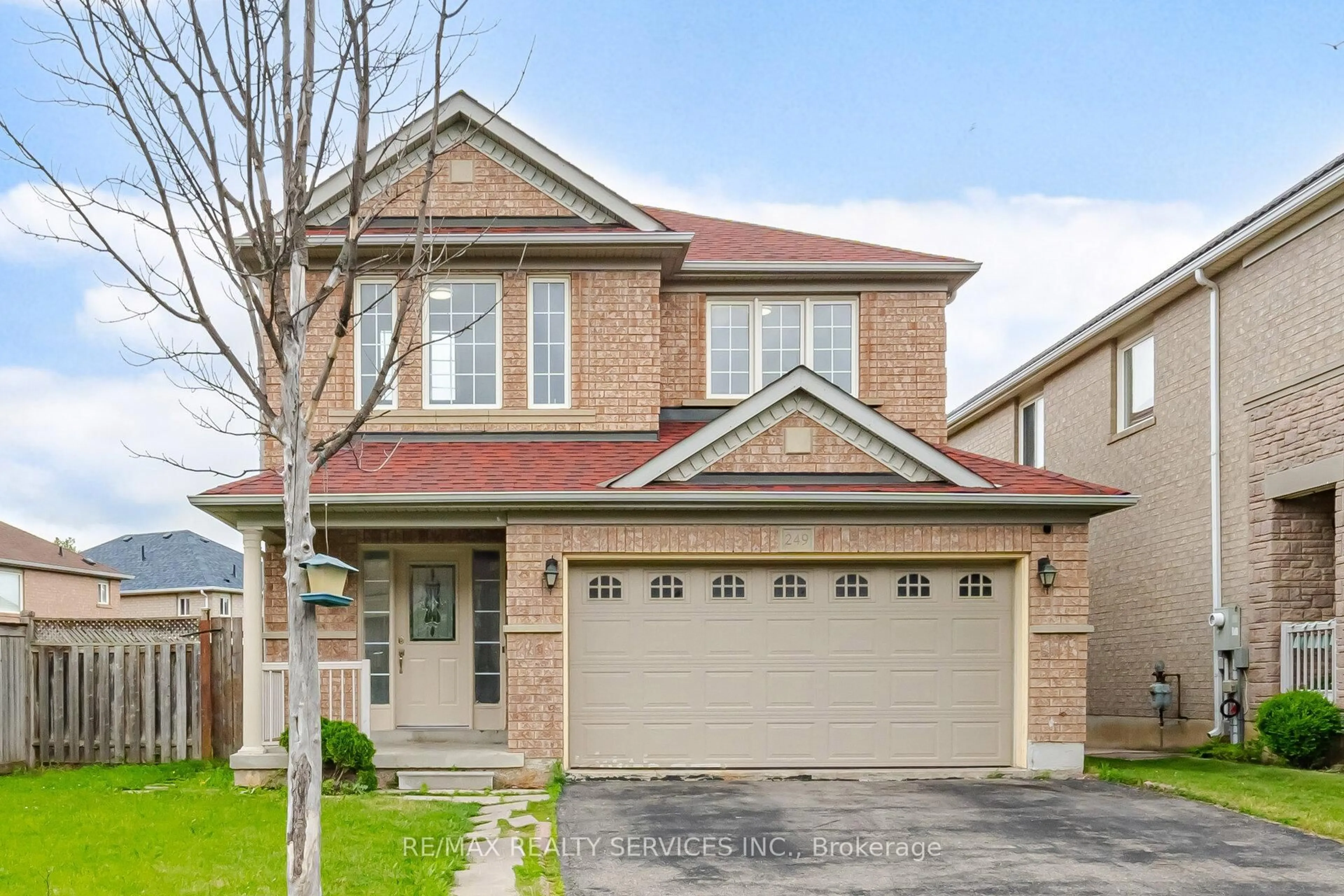 Home with brick exterior material, street for 249 Sunny Meadow Blvd, Brampton Ontario L6R 2Y4