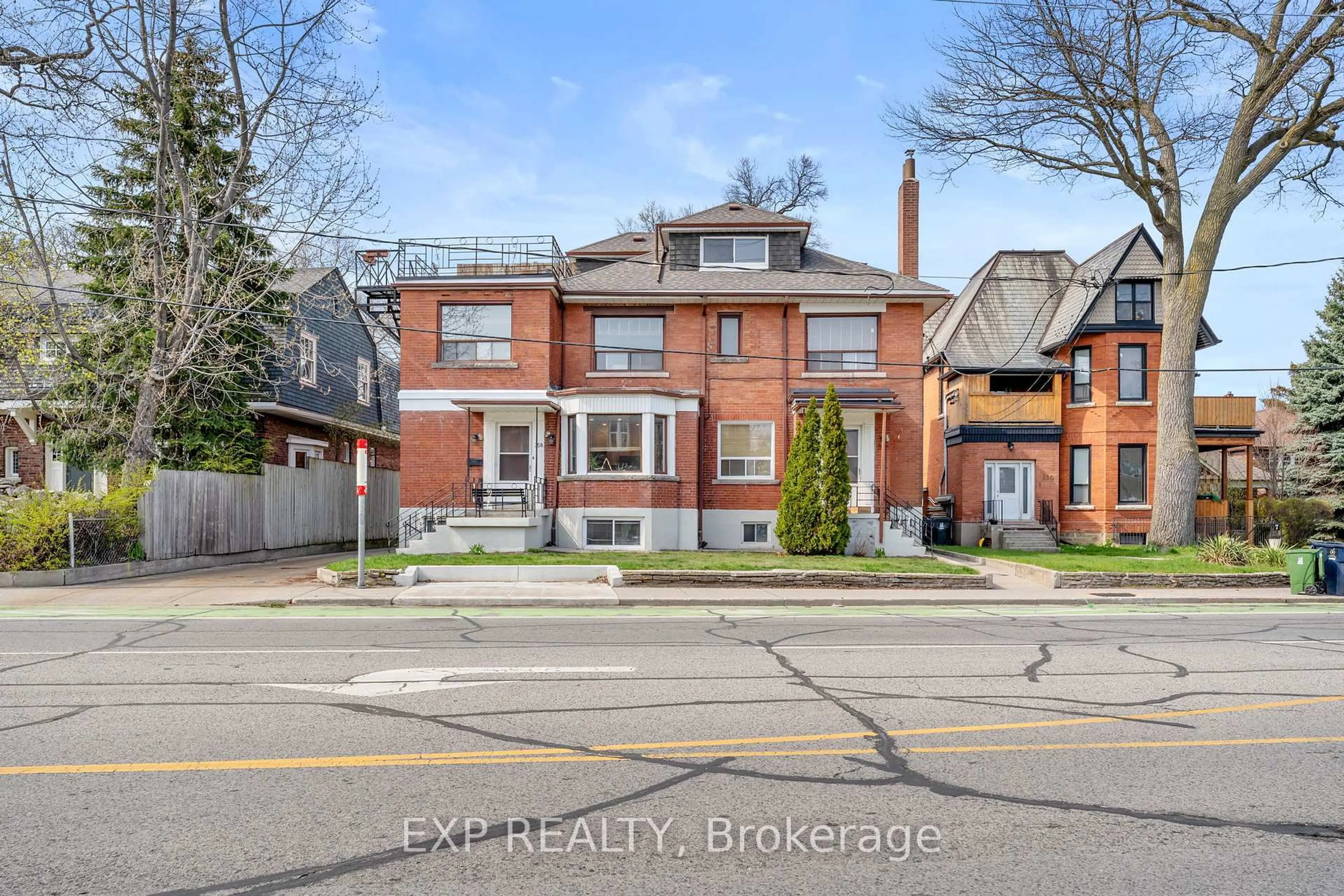 Home with brick exterior material, street for 354 Annette St, Toronto Ontario M6P 1R5