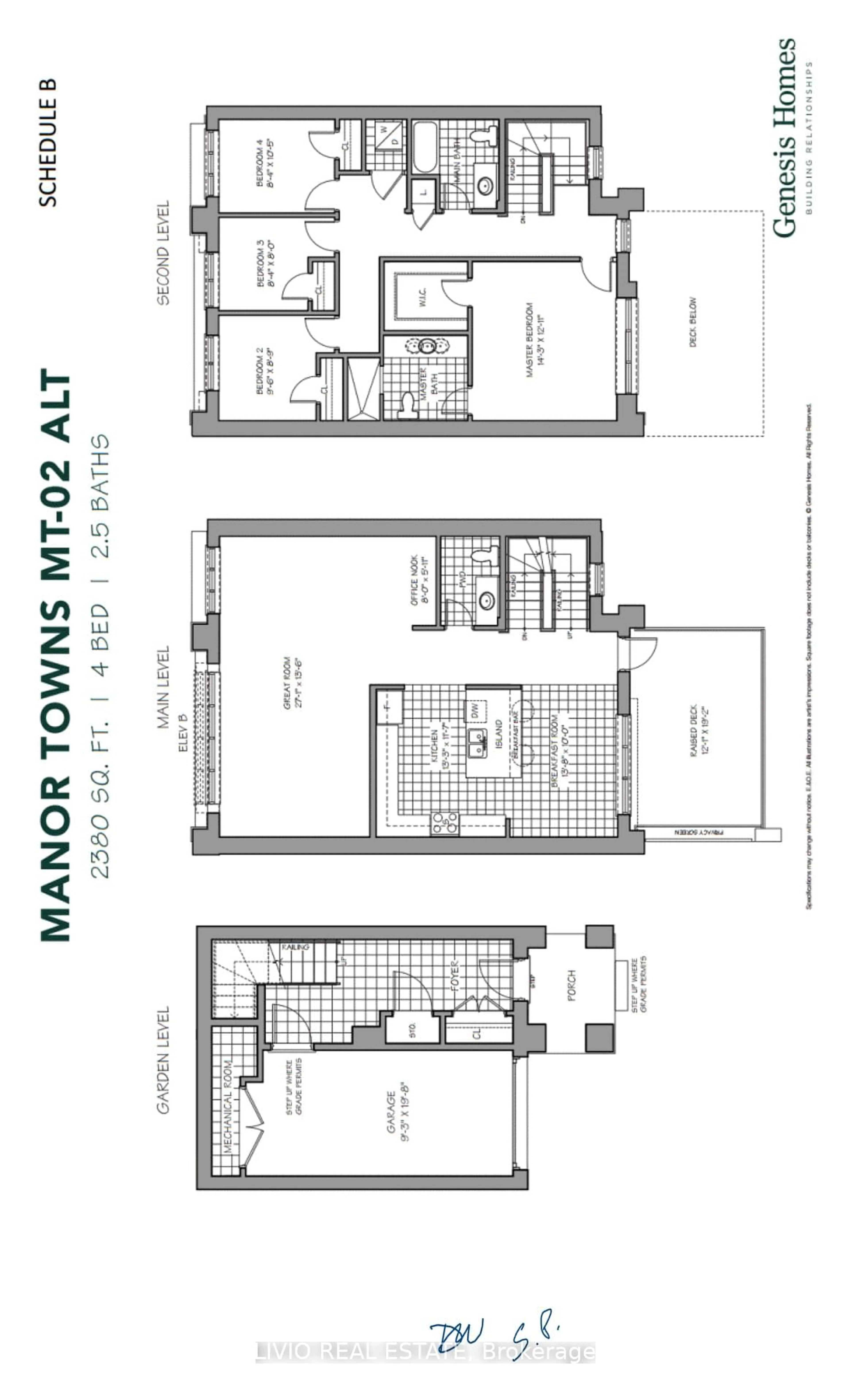 Floor plan for 52 Springdale Ave, Caledon Ontario L7C 4L4