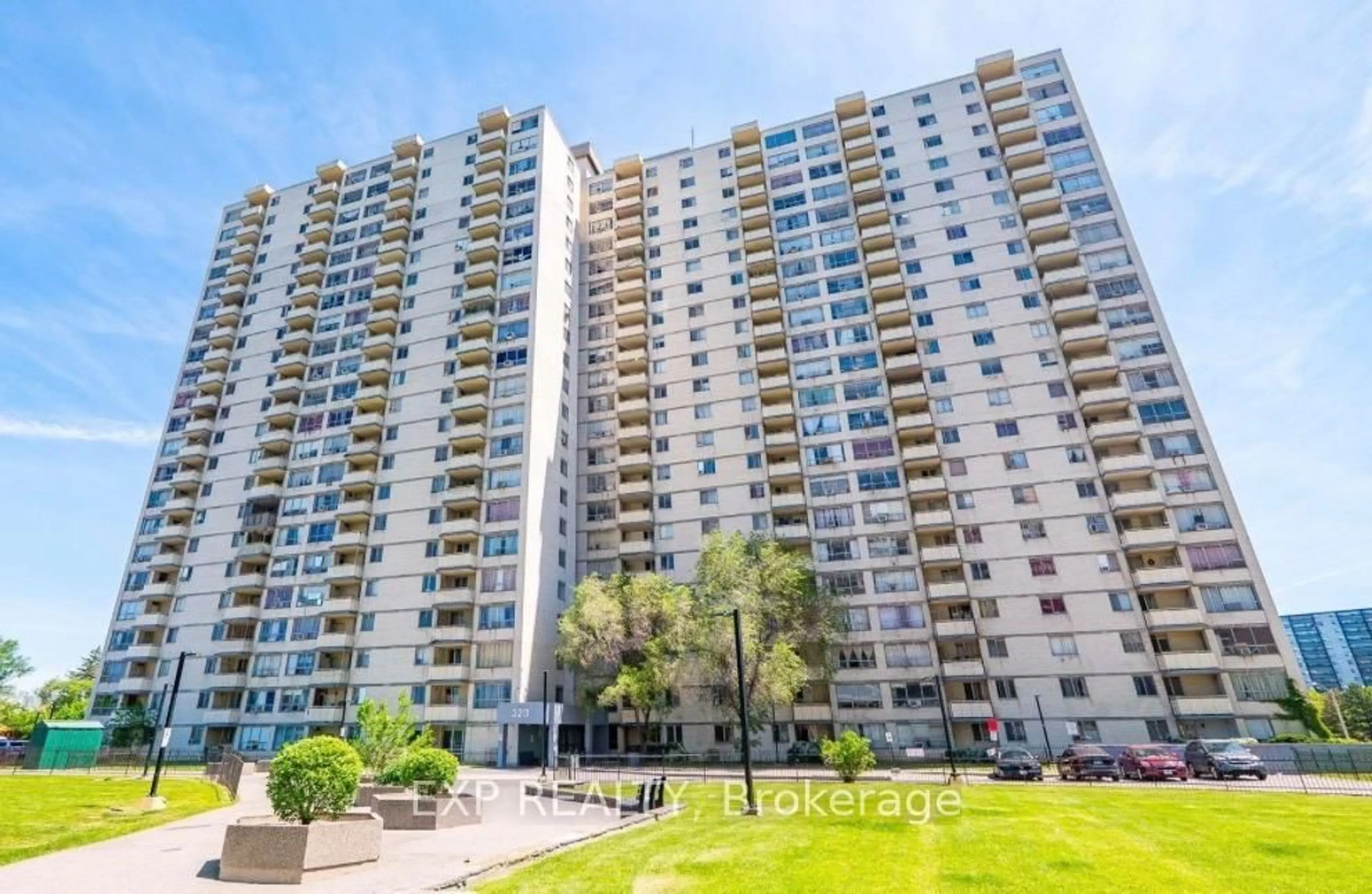 A pic from outside/outdoor area/front of a property/back of a property/a pic from drone, unknown for 320 Dixon Rd #816, Toronto Ontario M9R 1S8