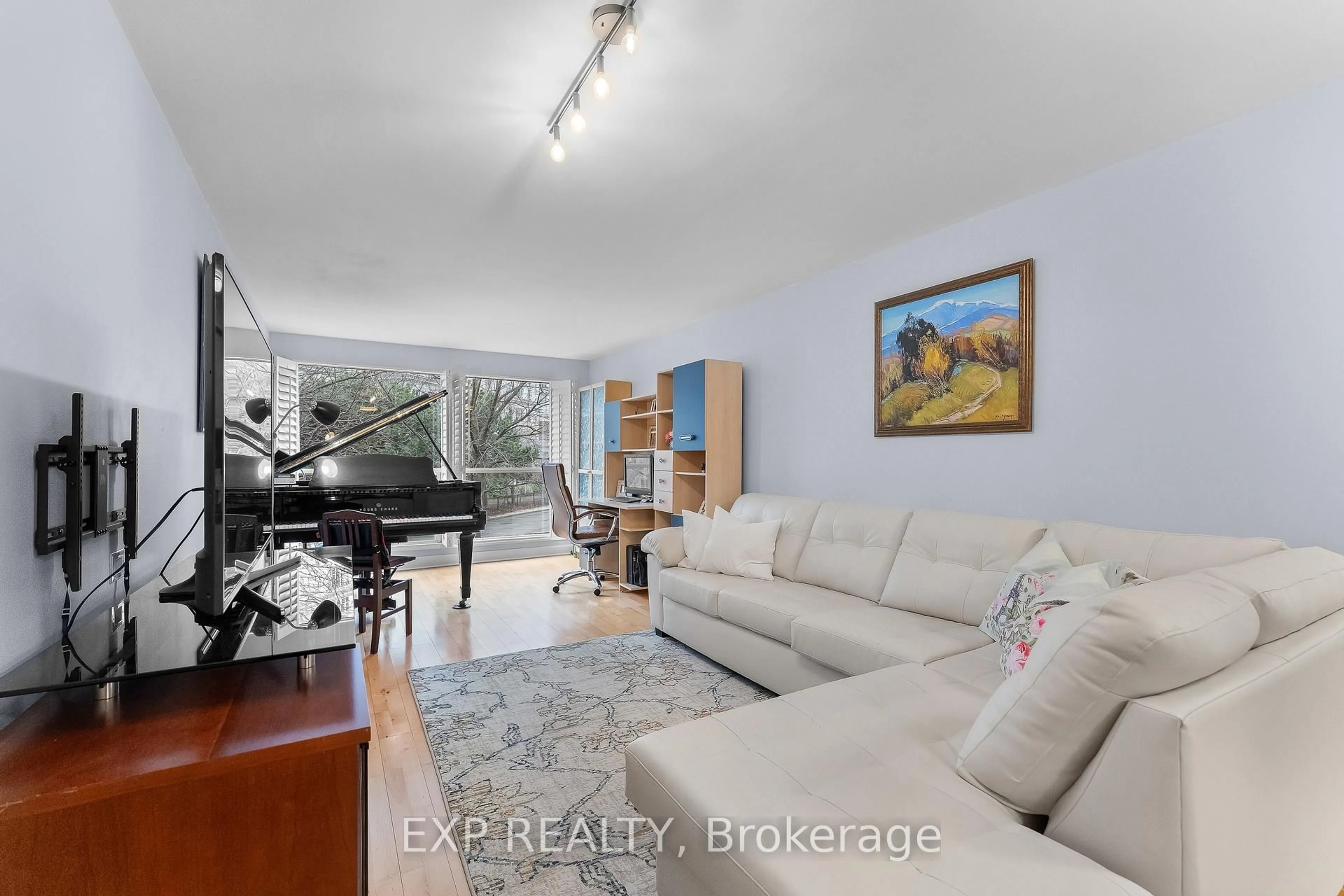 Living room with furniture, unknown for 2267 Lake Shore Blvd #214, Toronto Ontario M8V 3X2