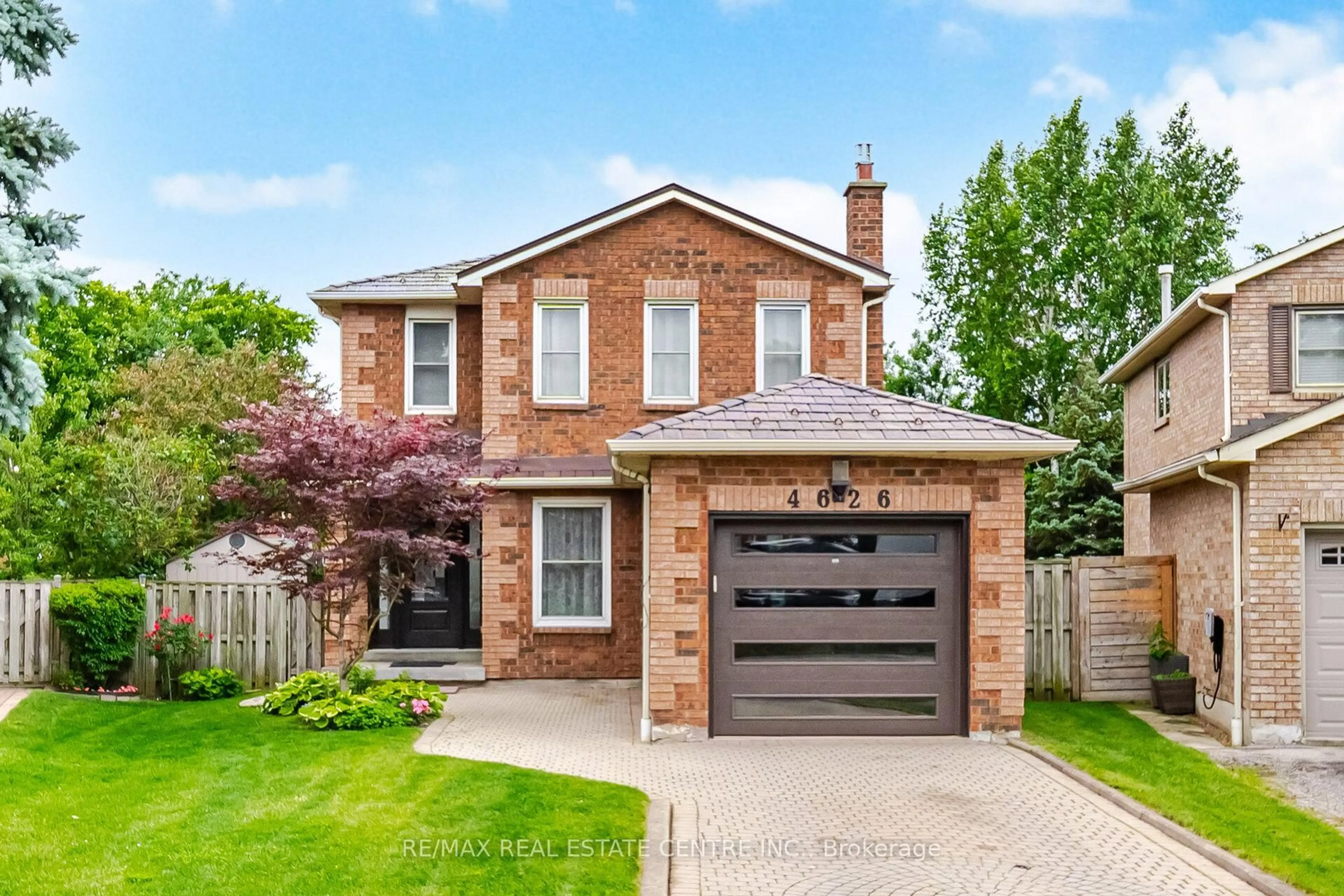 Home with brick exterior material, street for 4626 Pemmican Tr, Mississauga Ontario L4Z 2L9