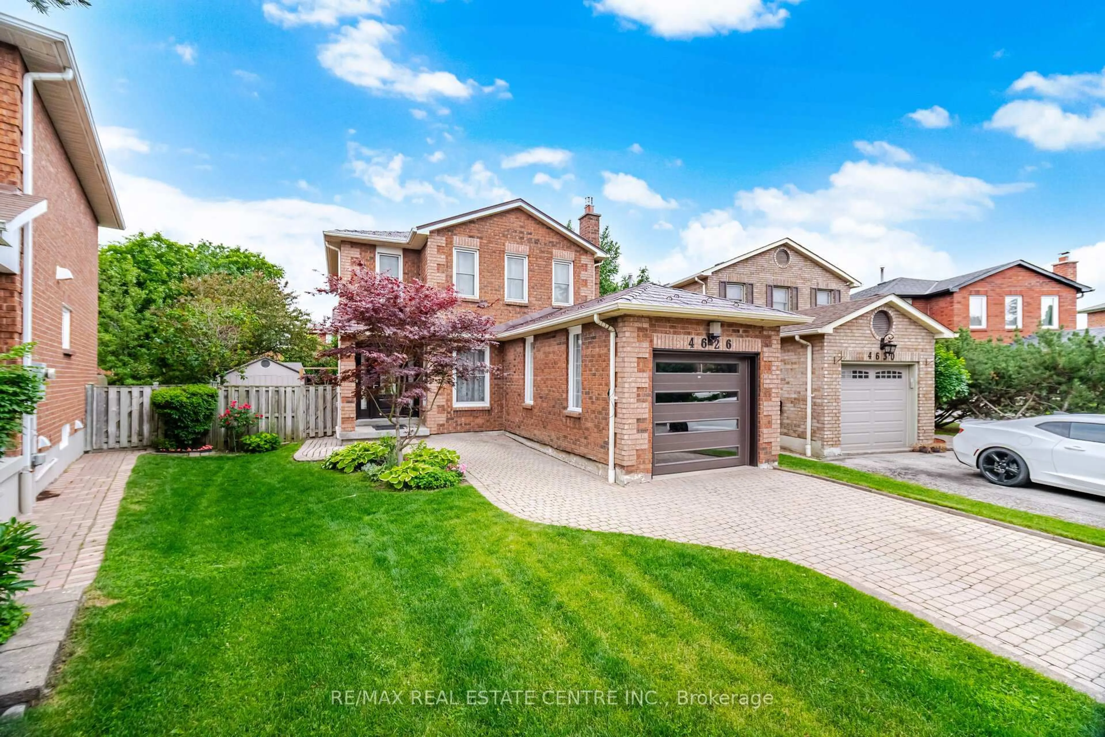 Home with brick exterior material, street for 4626 Pemmican Tr, Mississauga Ontario L4Z 2L9