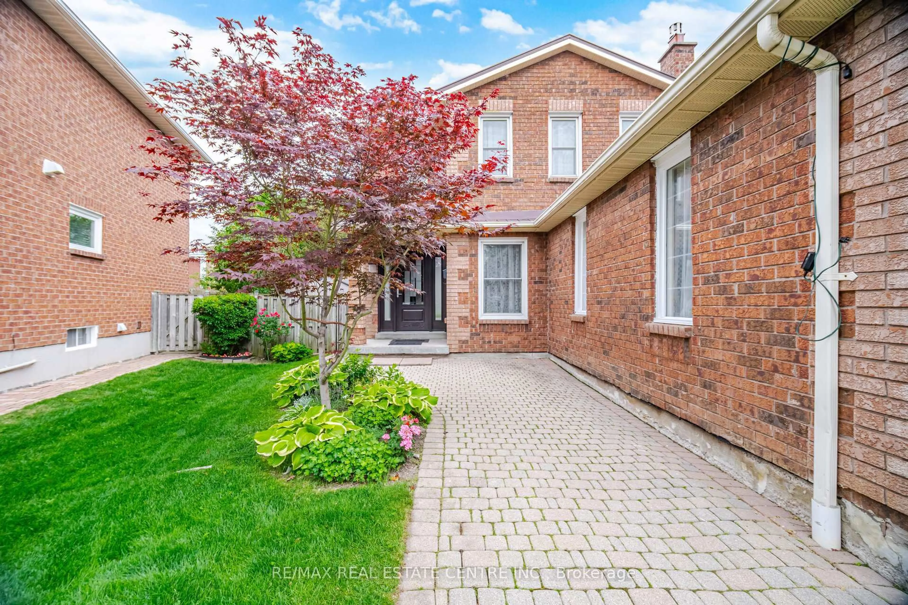 Home with brick exterior material, street for 4626 Pemmican Tr, Mississauga Ontario L4Z 2L9