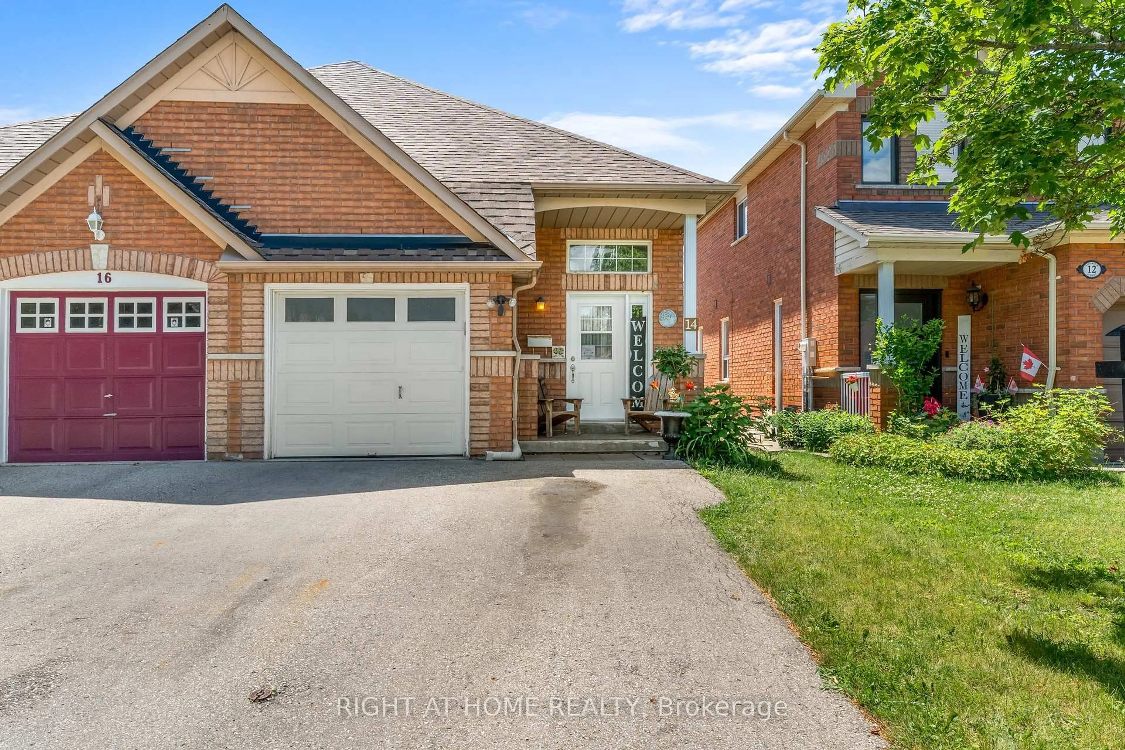 Home with brick exterior material, street for 14 Tinsmith St, Brampton Ontario L7A 1N3
