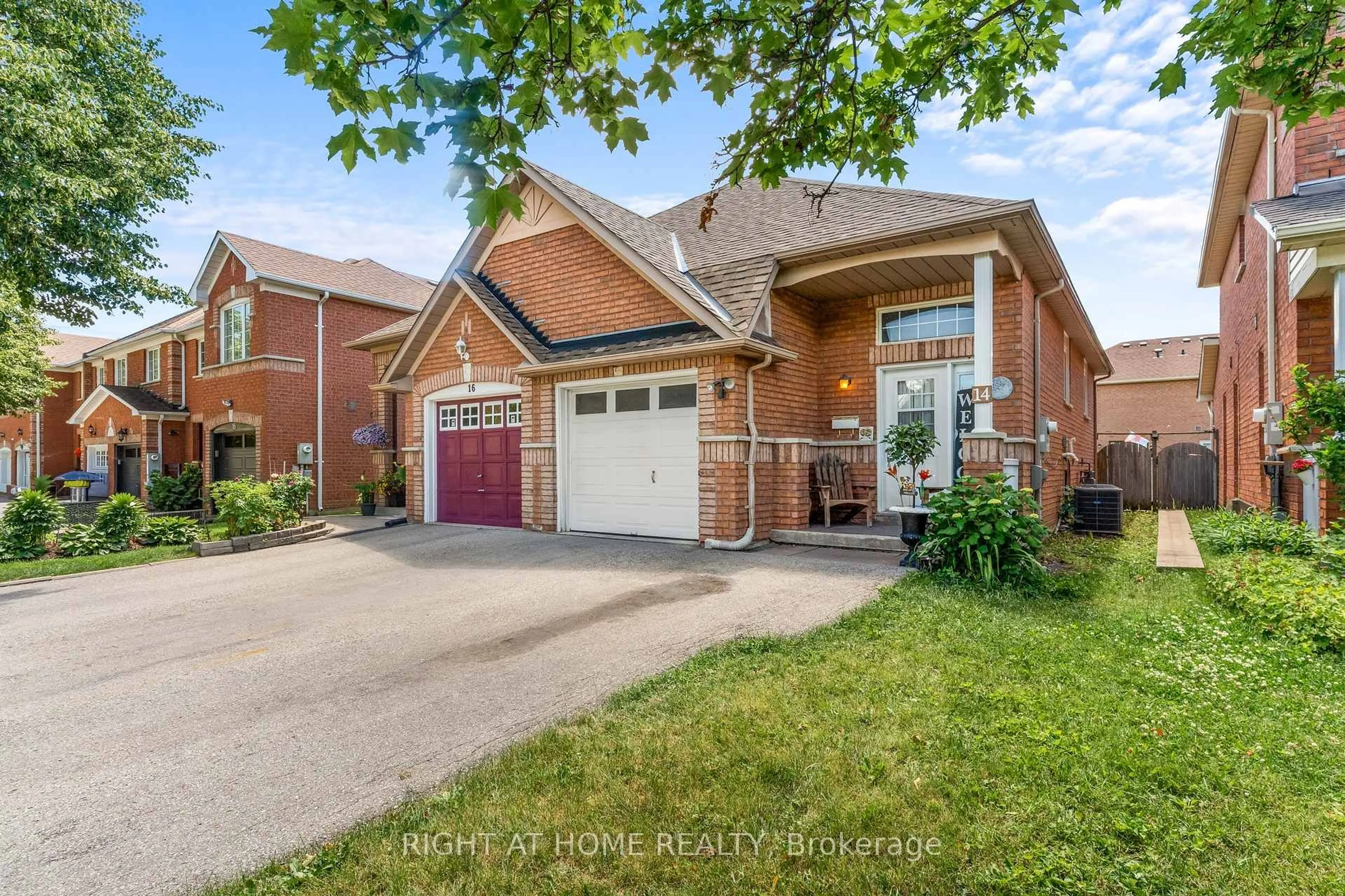 Home with brick exterior material, street for 14 Tinsmith St, Brampton Ontario L7A 1N3