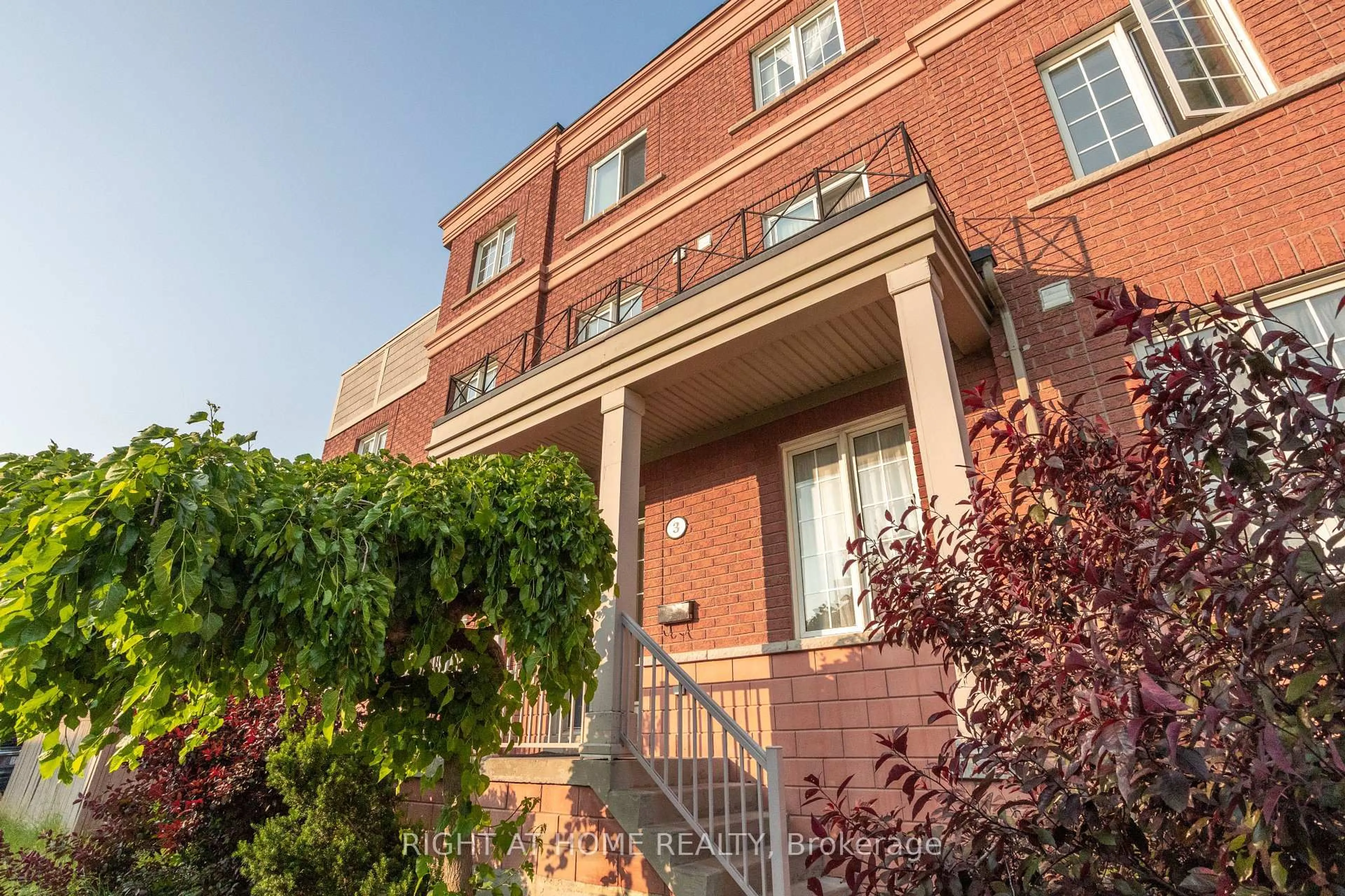 Home with brick exterior material, building for 3 Herzberg Gdns, Toronto Ontario M3J 3P5