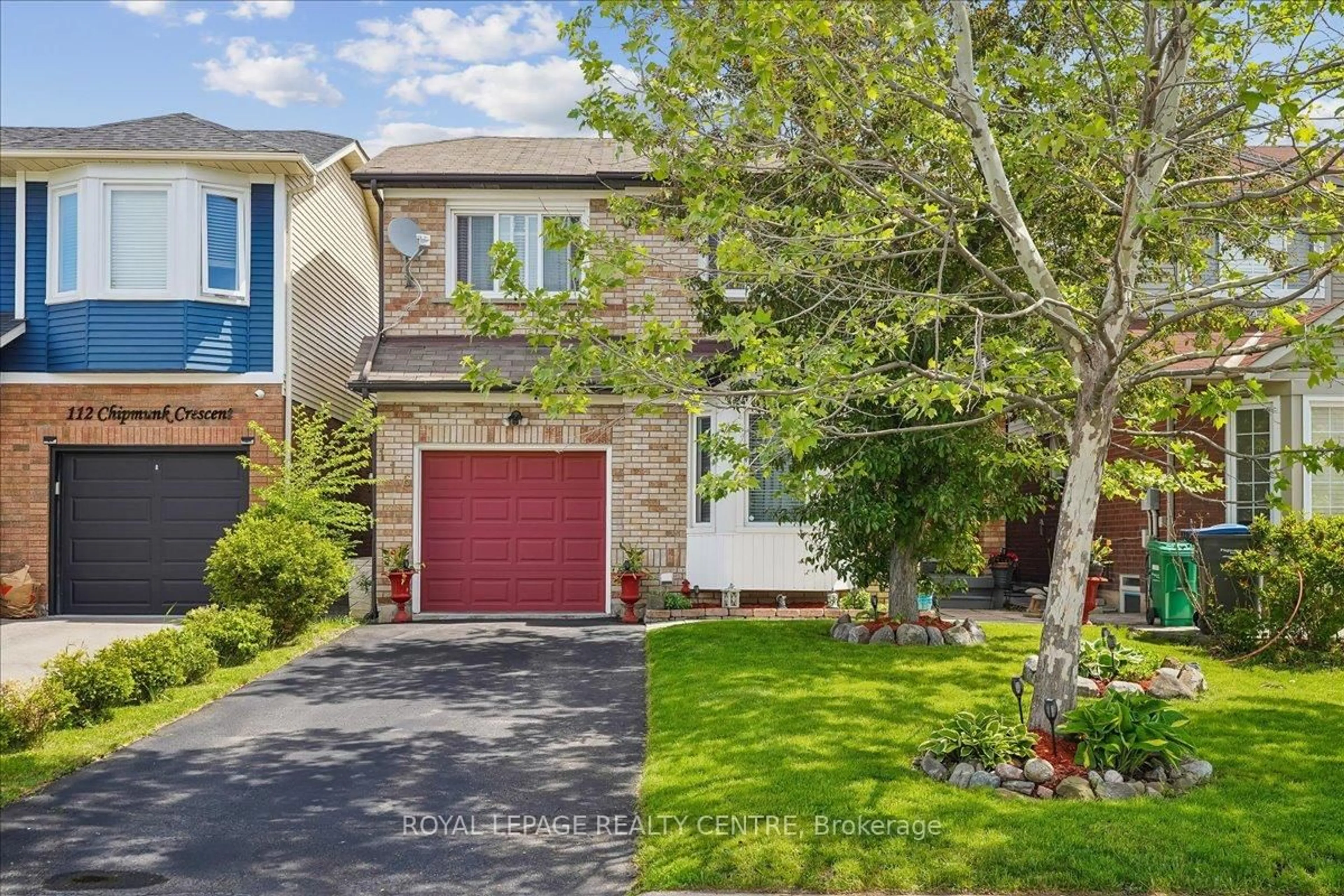 Home with brick exterior material, street for 116 Chipmunk Cres, Brampton Ontario L6R 1B4