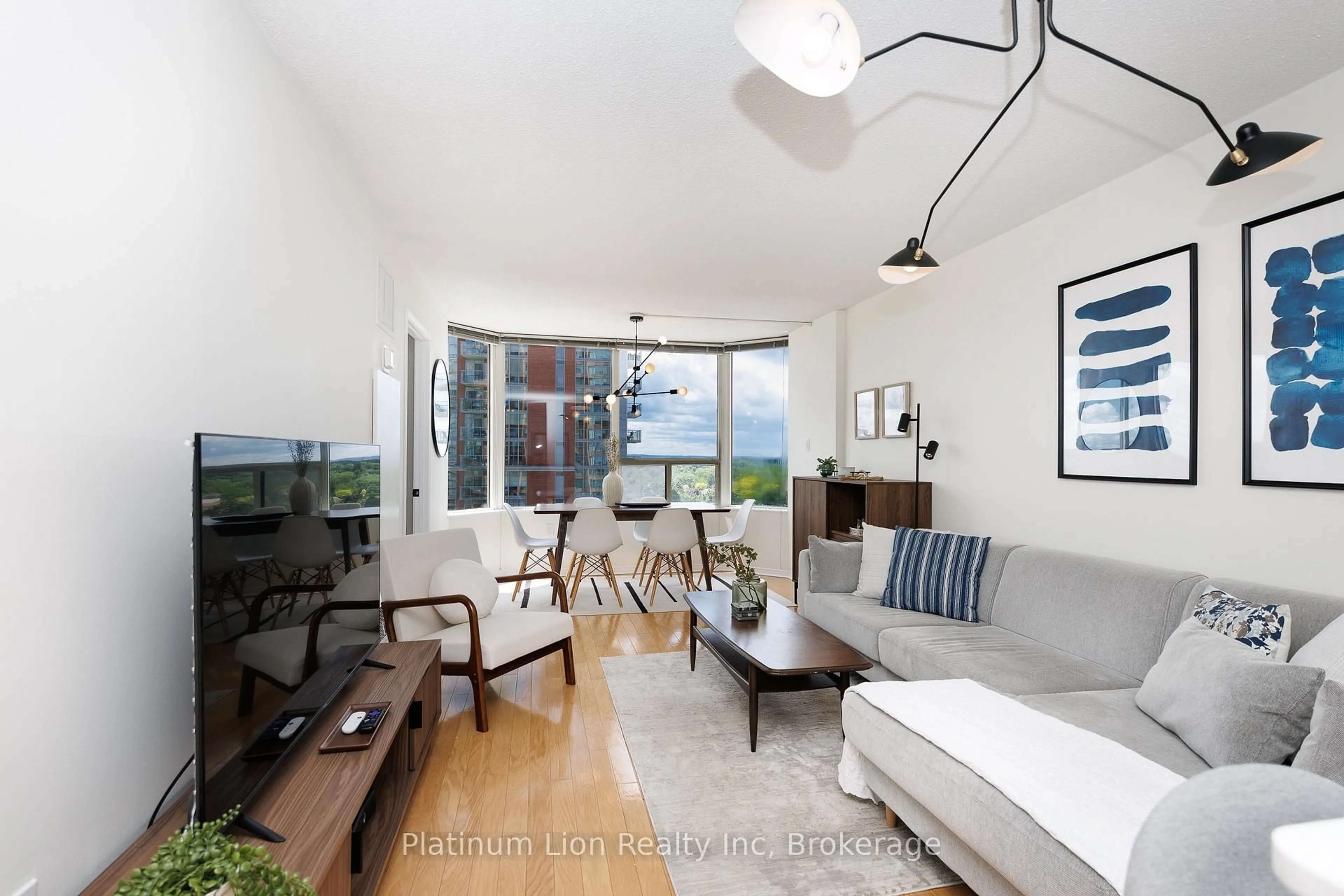 Living room with furniture, unknown for 1270 Maple Crossing Blvd #1004, Burlington Ontario L7S 2J3
