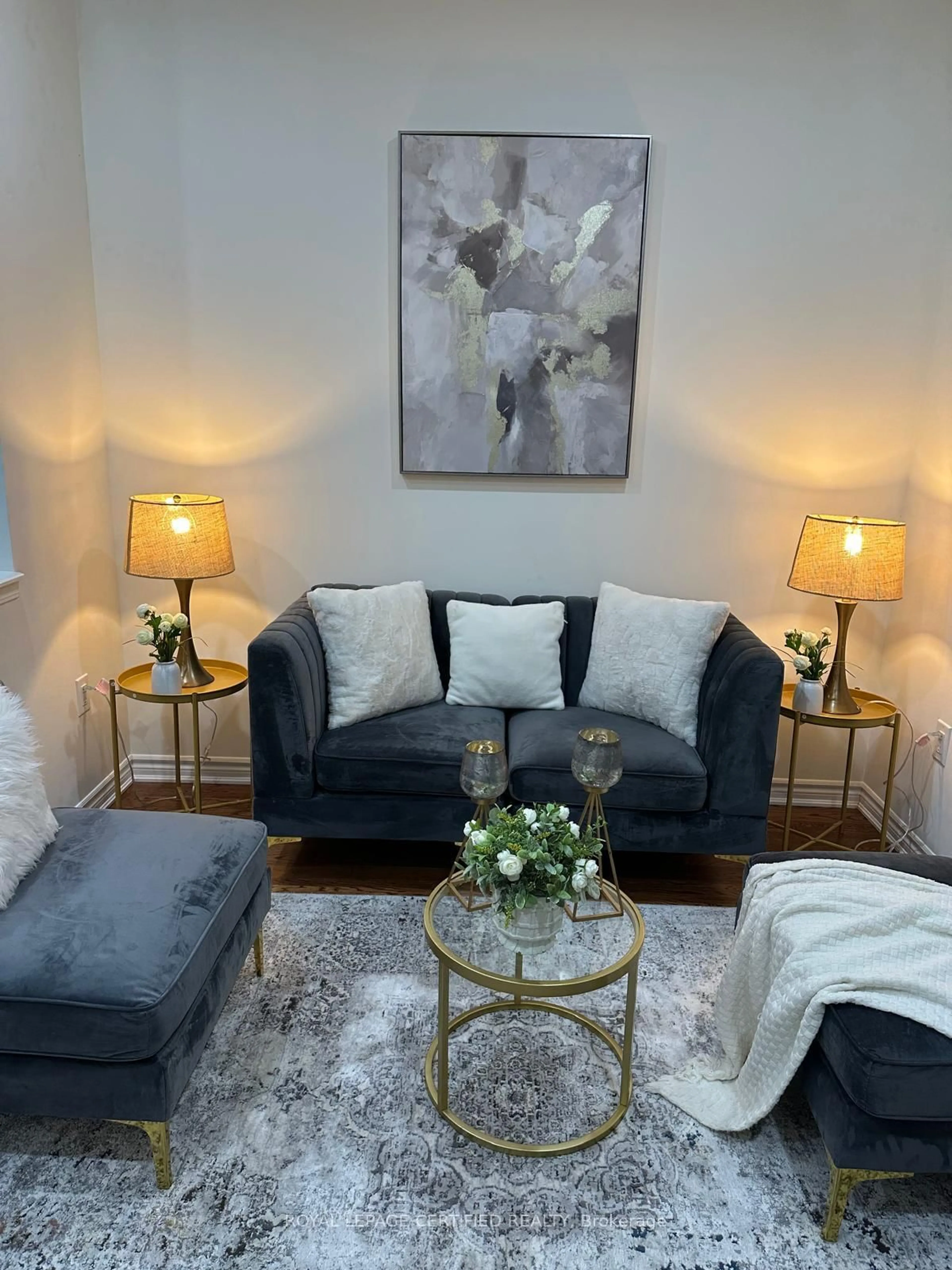 Living room with furniture, unknown for 15 Boat St, Brampton Ontario L7A 5C9