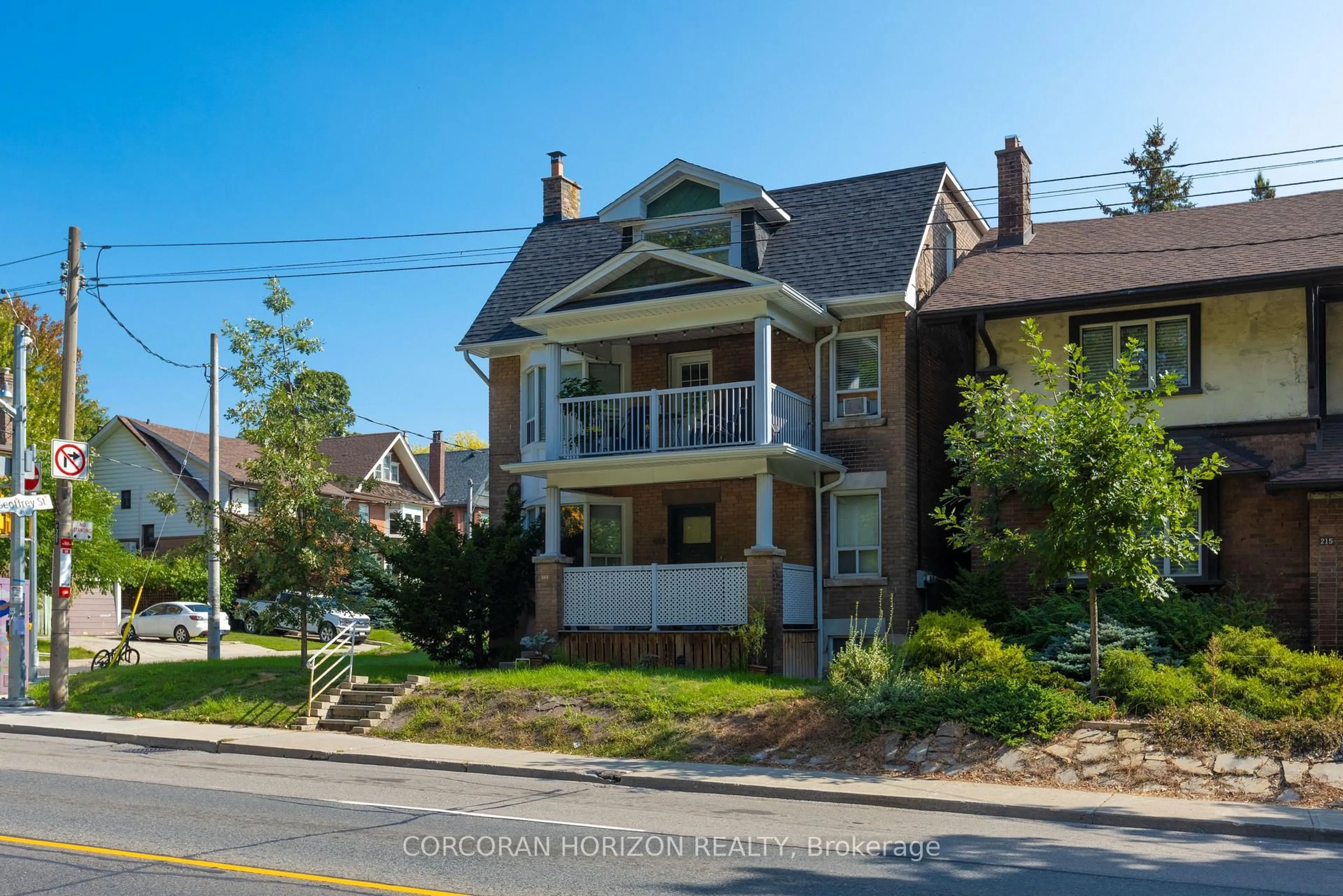 Home with brick exterior material, street for 355 Parkside Dr, Toronto Ontario M6R 2Z4