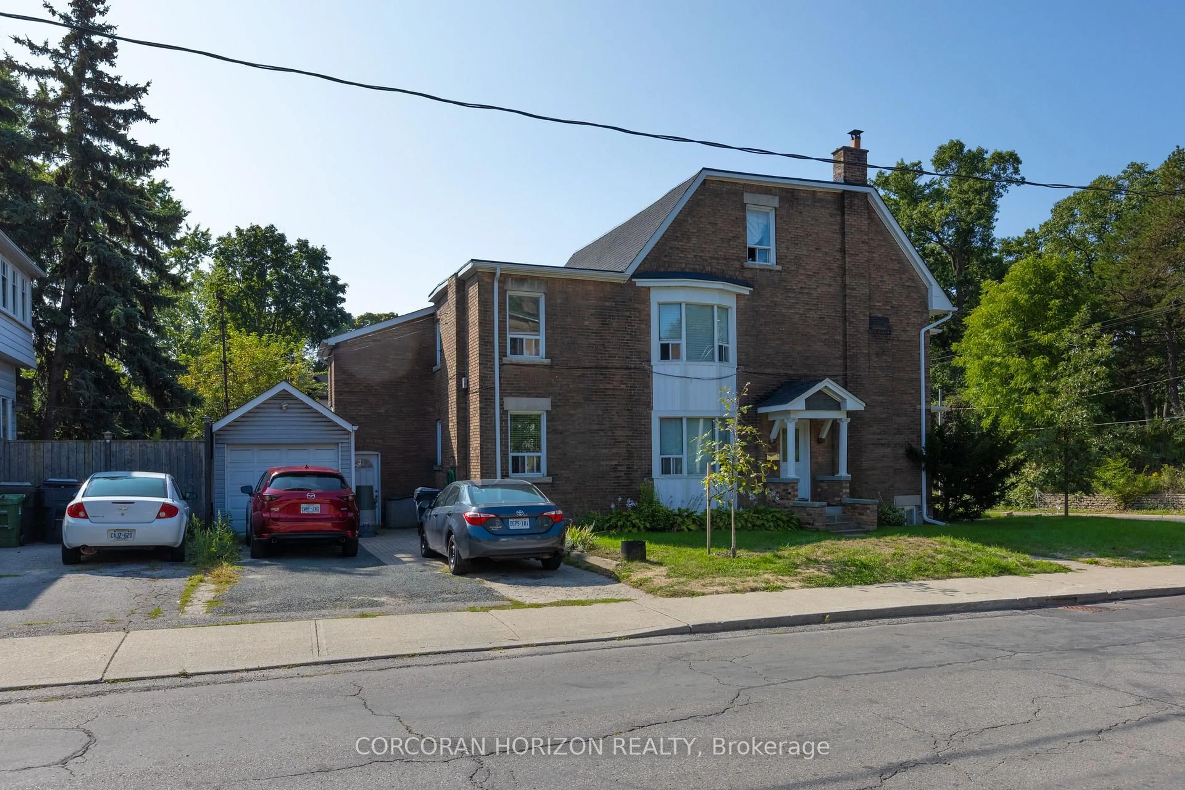 Home with brick exterior material, street for 355 Parkside Dr, Toronto Ontario M6R 2Z4