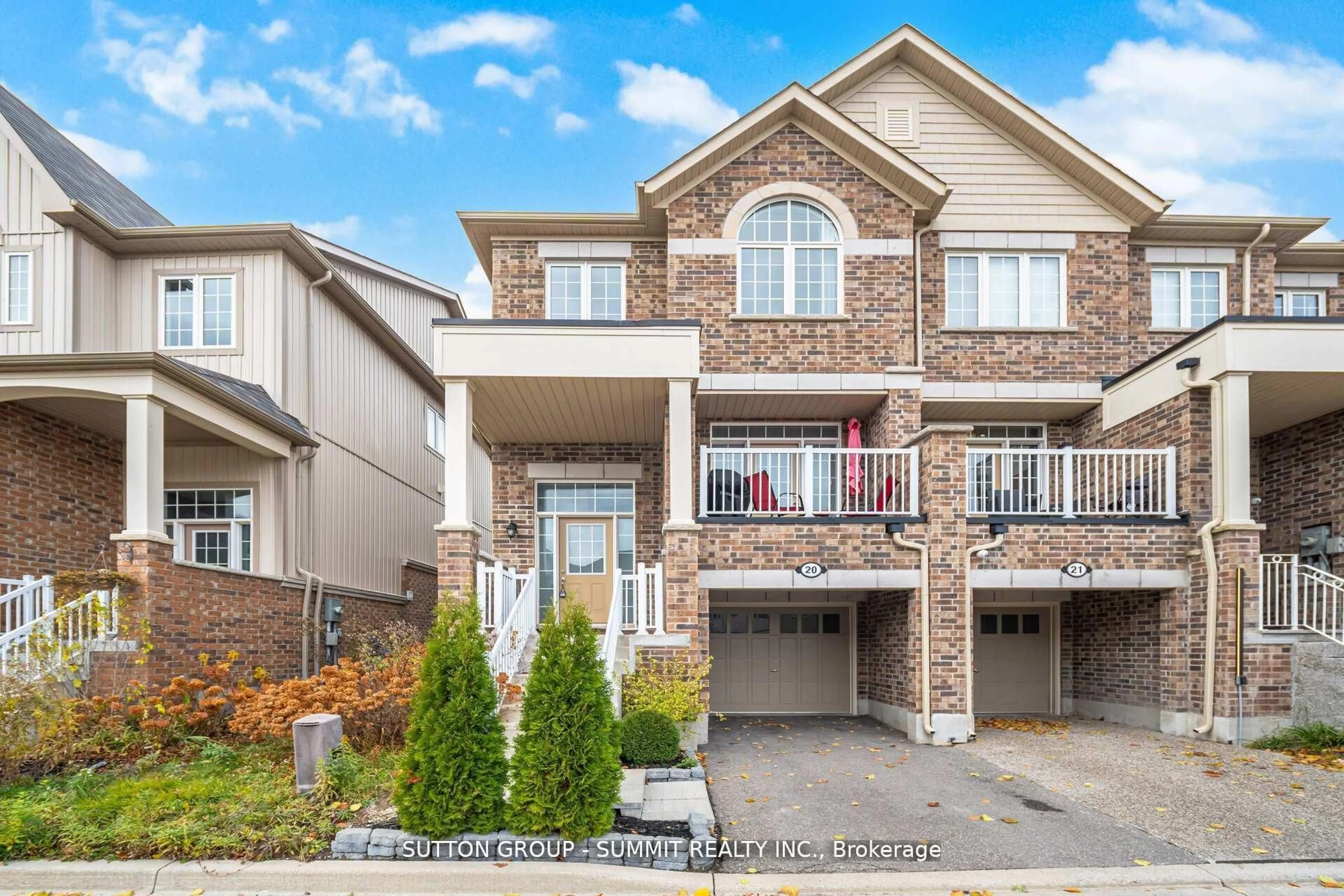 Home with brick exterior material, street for 172 Parkinson Cres #20, Orangeville Ontario L9W 6X3