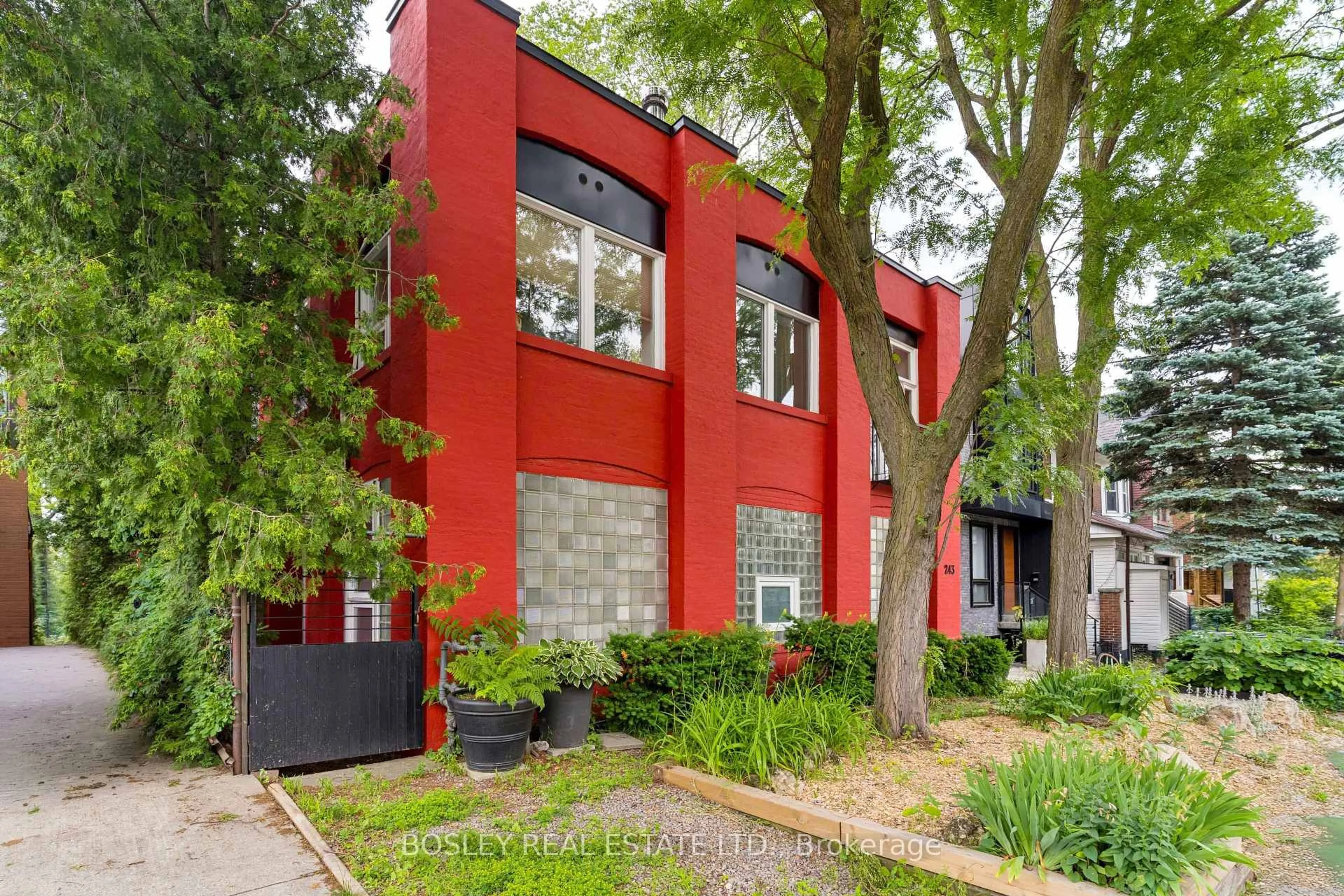 Home with brick exterior material, street for 243 Macdonell Ave #6, Toronto Ontario M6R 2A9