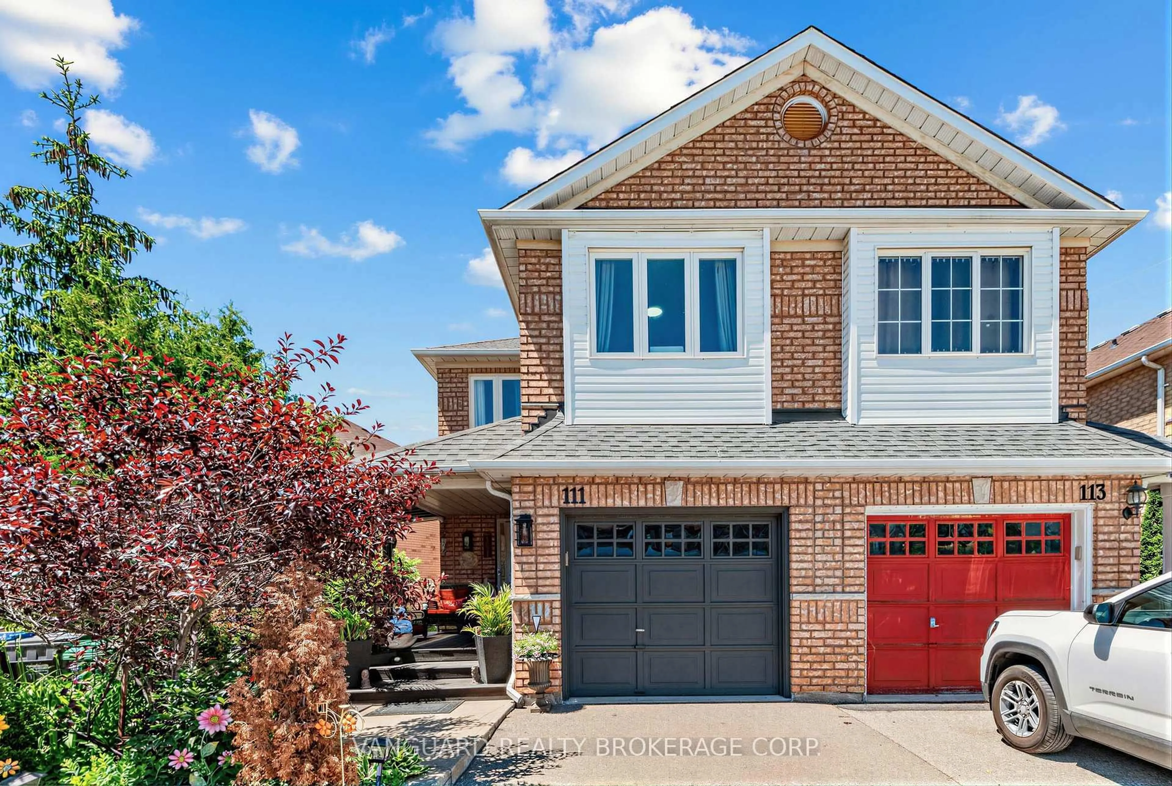 Home with brick exterior material, street for 111 Grapevine Rd, Caledon Ontario L7E 2M6