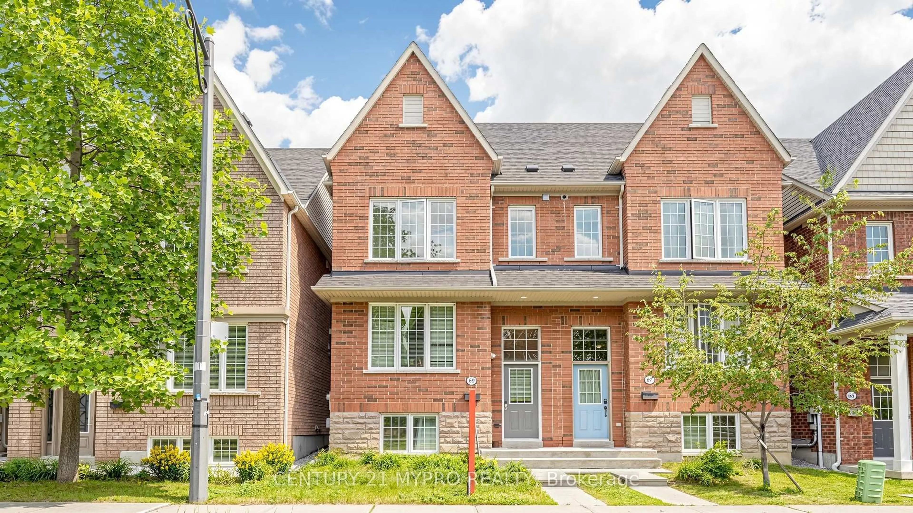 Home with brick exterior material, street for 69 Haynes Ave, Toronto Ontario M3J 0C3