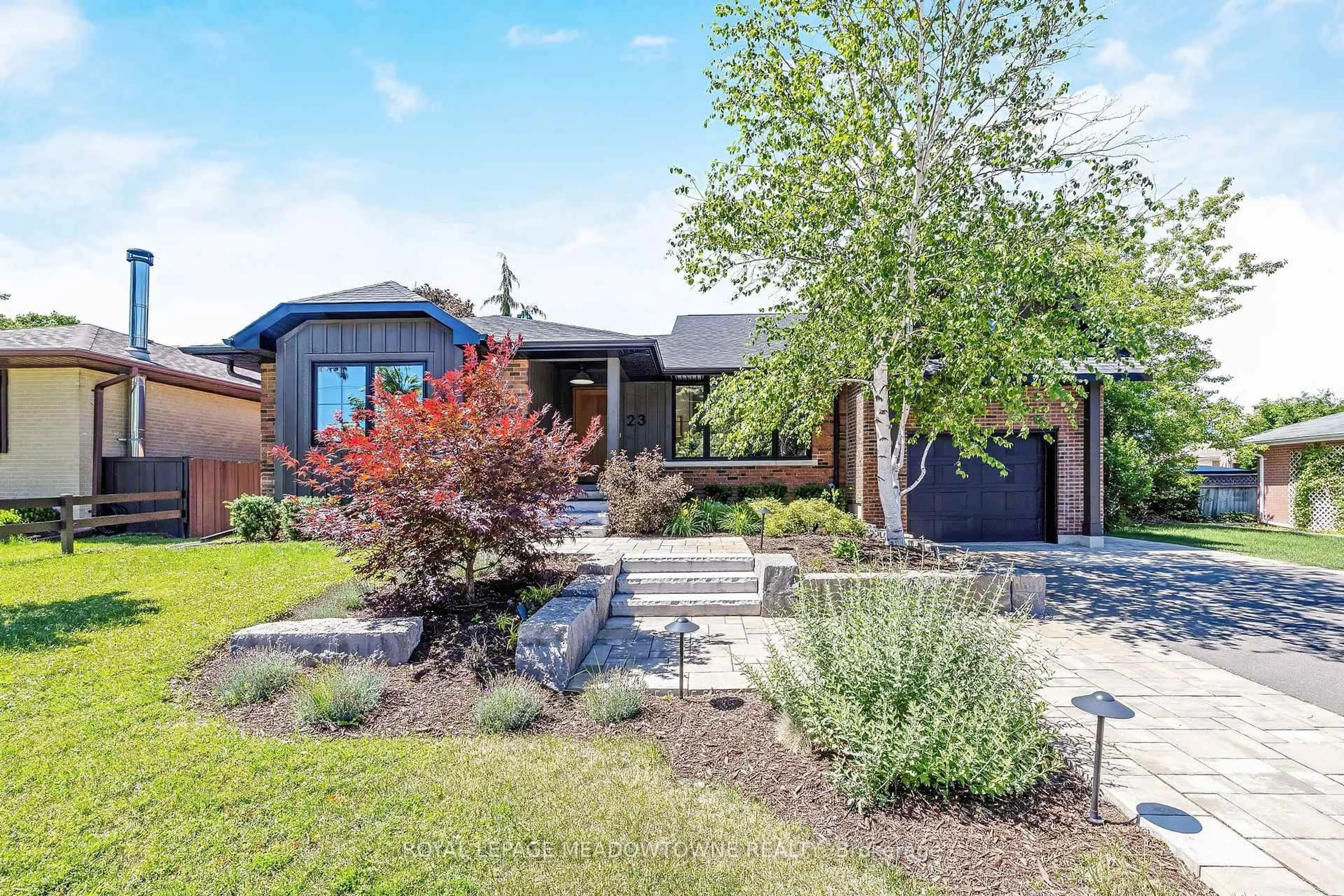 Home with brick exterior material, street for 23 Mackenzie Dr, Halton Hills Ontario L7G 4C1