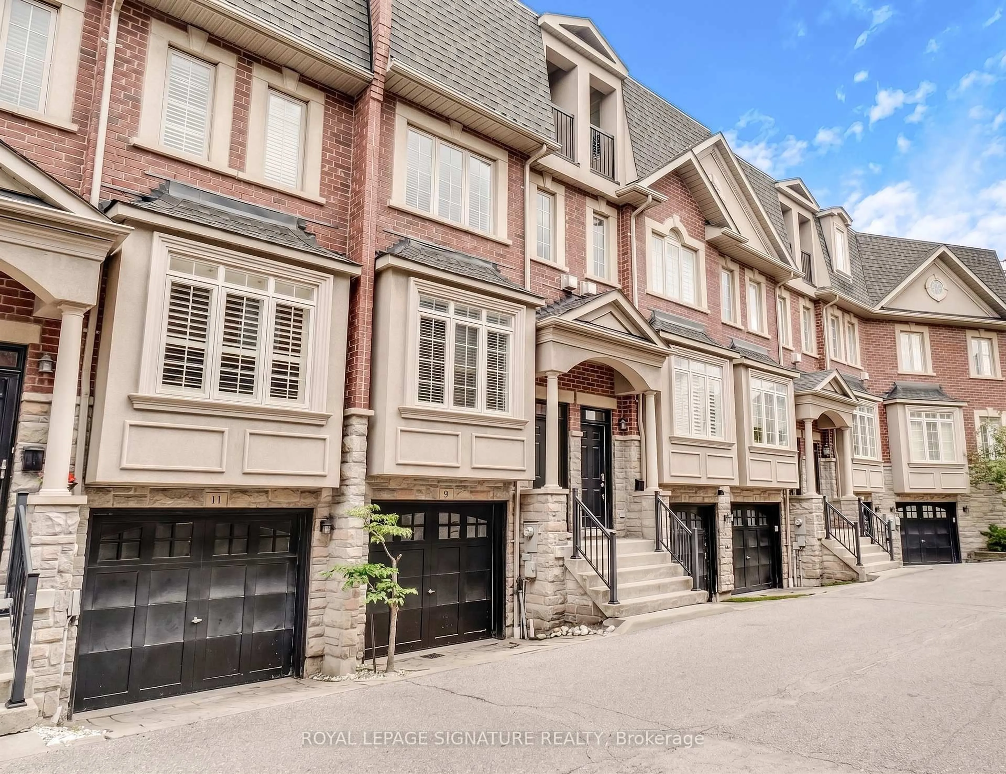 Home with brick exterior material, street for 9 Streight Lane, Toronto Ontario M9B 0A3
