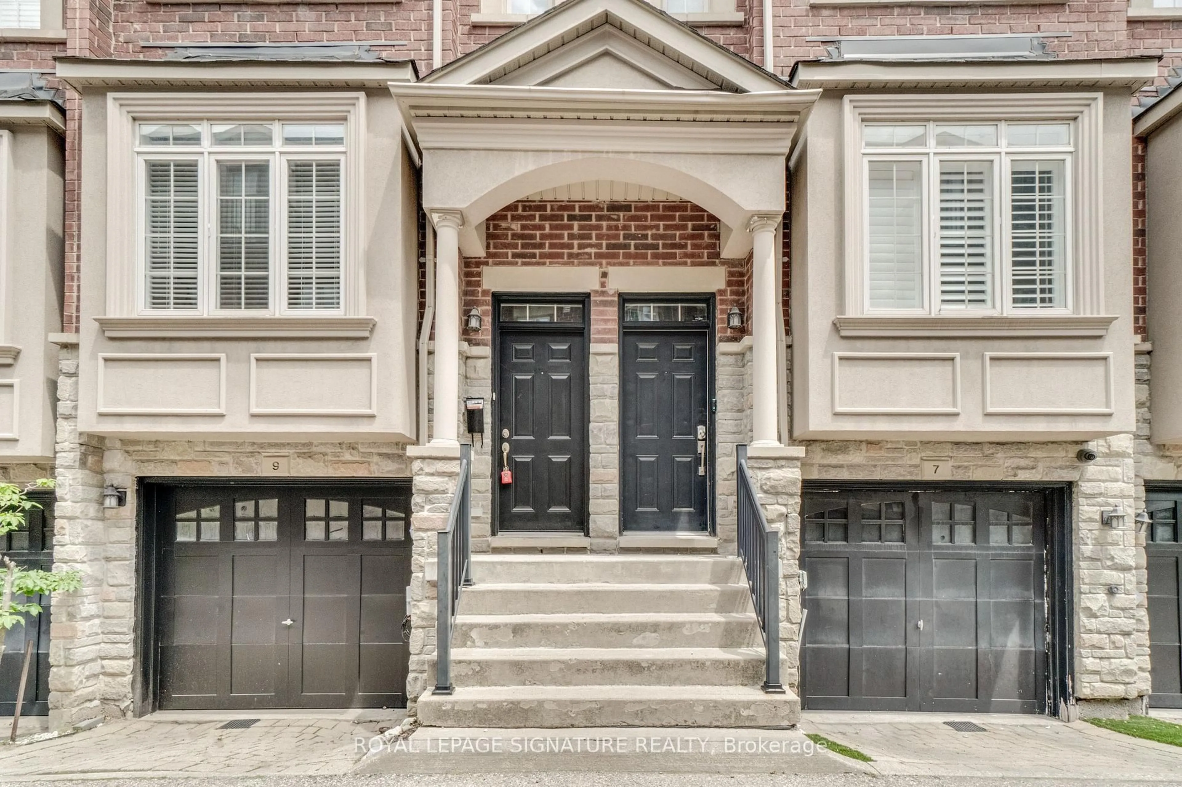 Home with brick exterior material, street for 9 Streight Lane, Toronto Ontario M9B 0A3