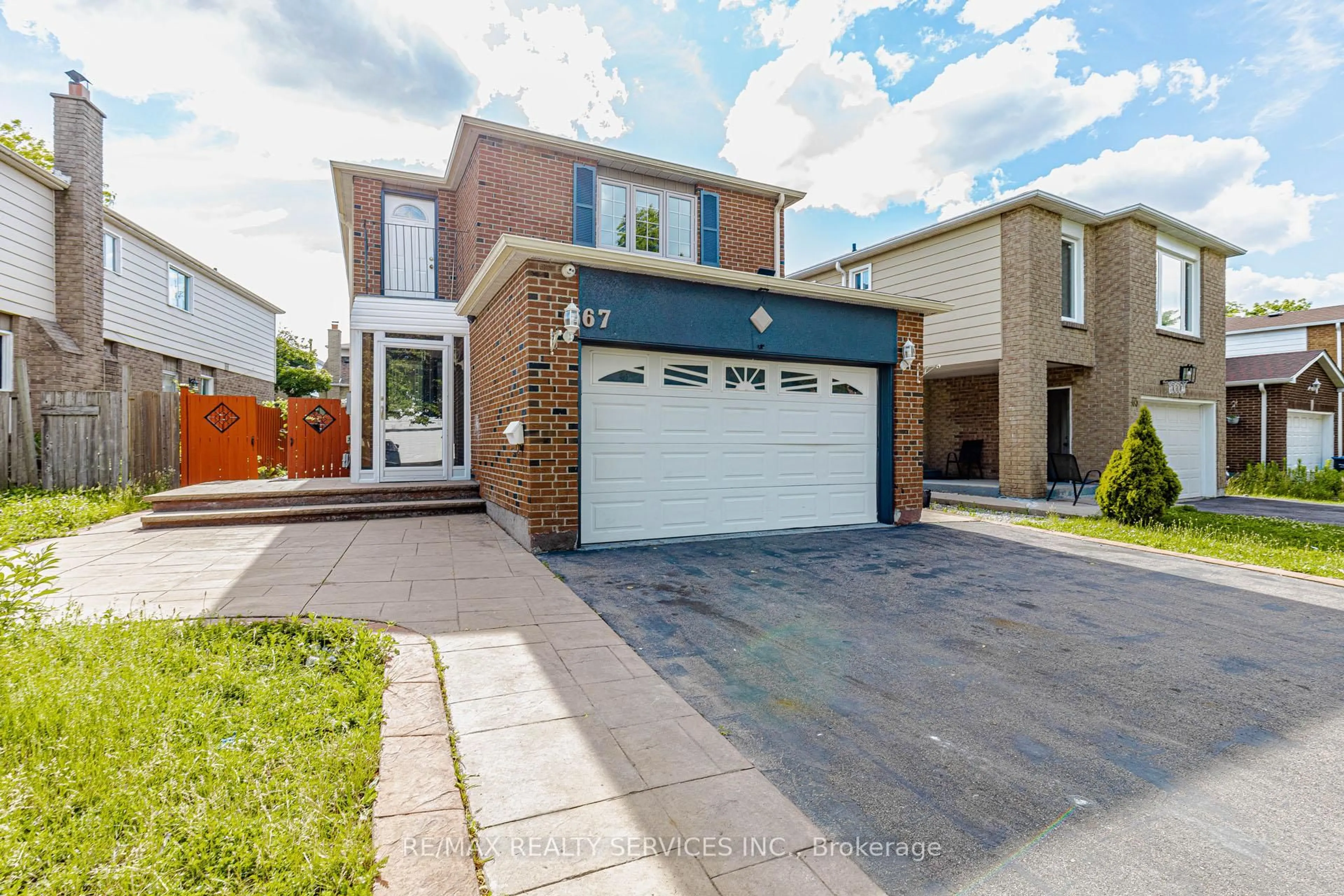 Home with brick exterior material, street for 67 Morton Way, Brampton Ontario L6Y 2P4