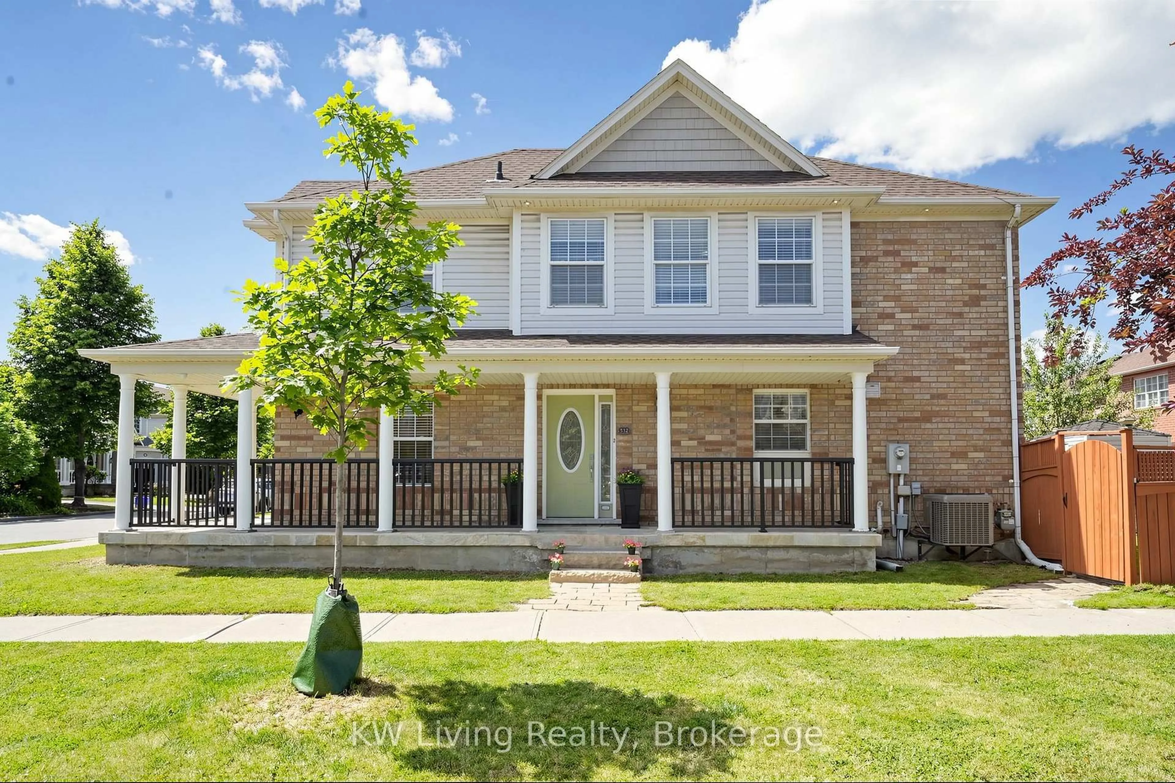 Home with brick exterior material, street for 512 Farlow Cres, Milton Ontario L9T 5J8