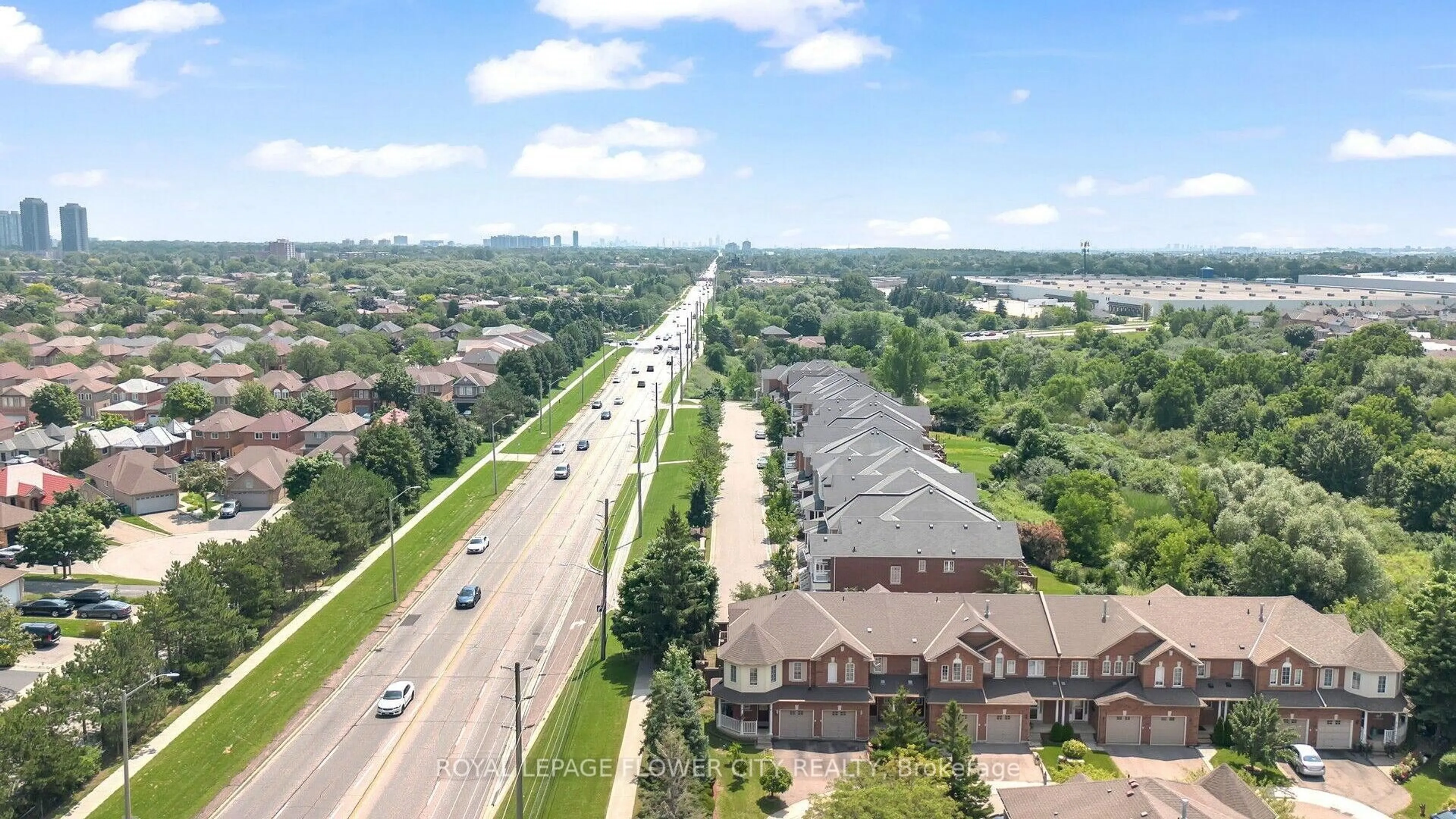 A pic from outside/outdoor area/front of a property/back of a property/a pic from drone, unknown for 9800 Mclaughlin Rd #2, Brampton Ontario L6X 4R1