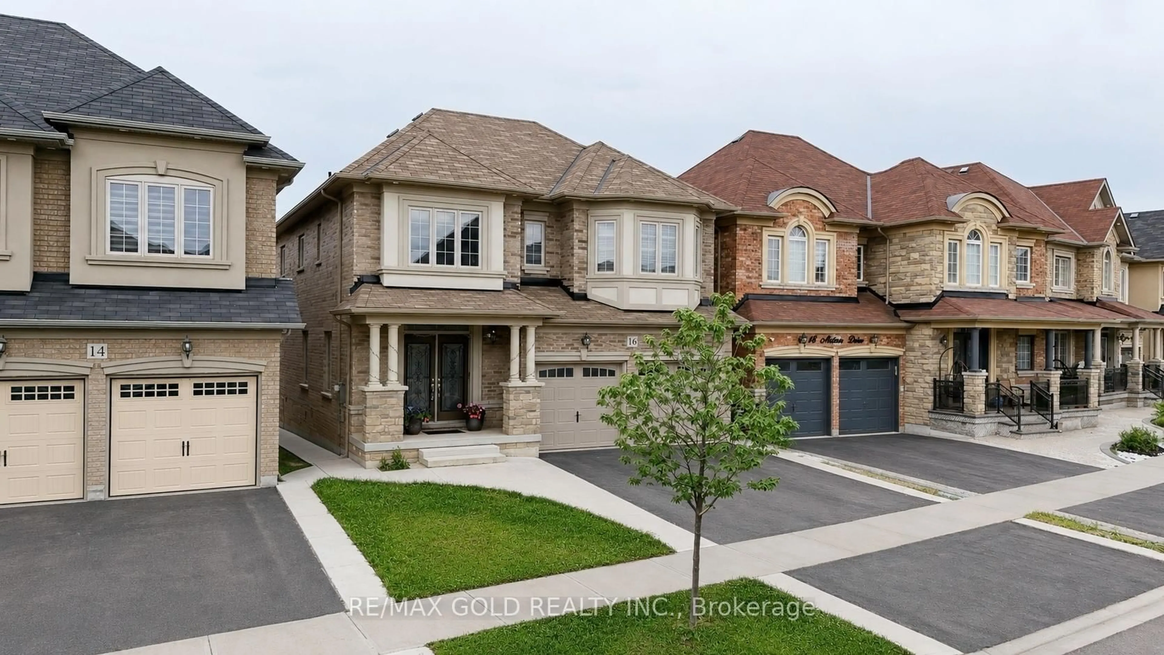 Home with brick exterior material, street for 16 Action Dr, Brampton Ontario L7A 4X8