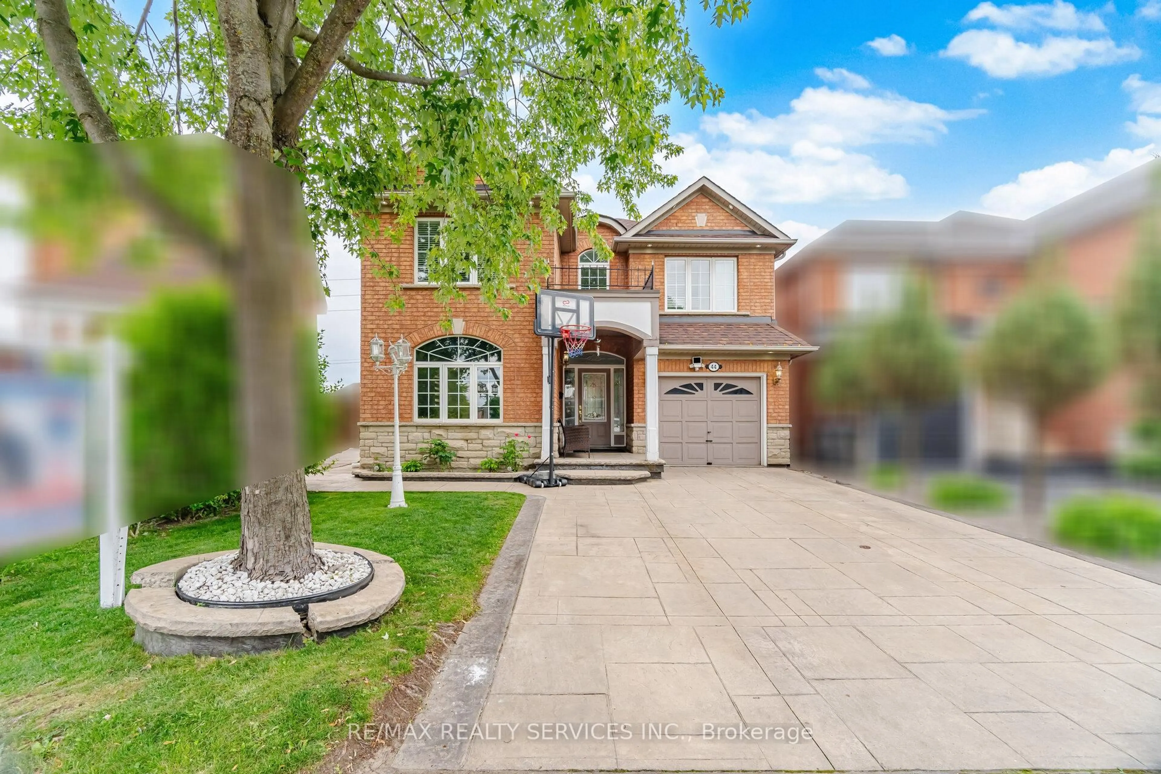 Home with brick exterior material, street for 44 Brambirch Cres, Brampton Ontario L7A 1V1