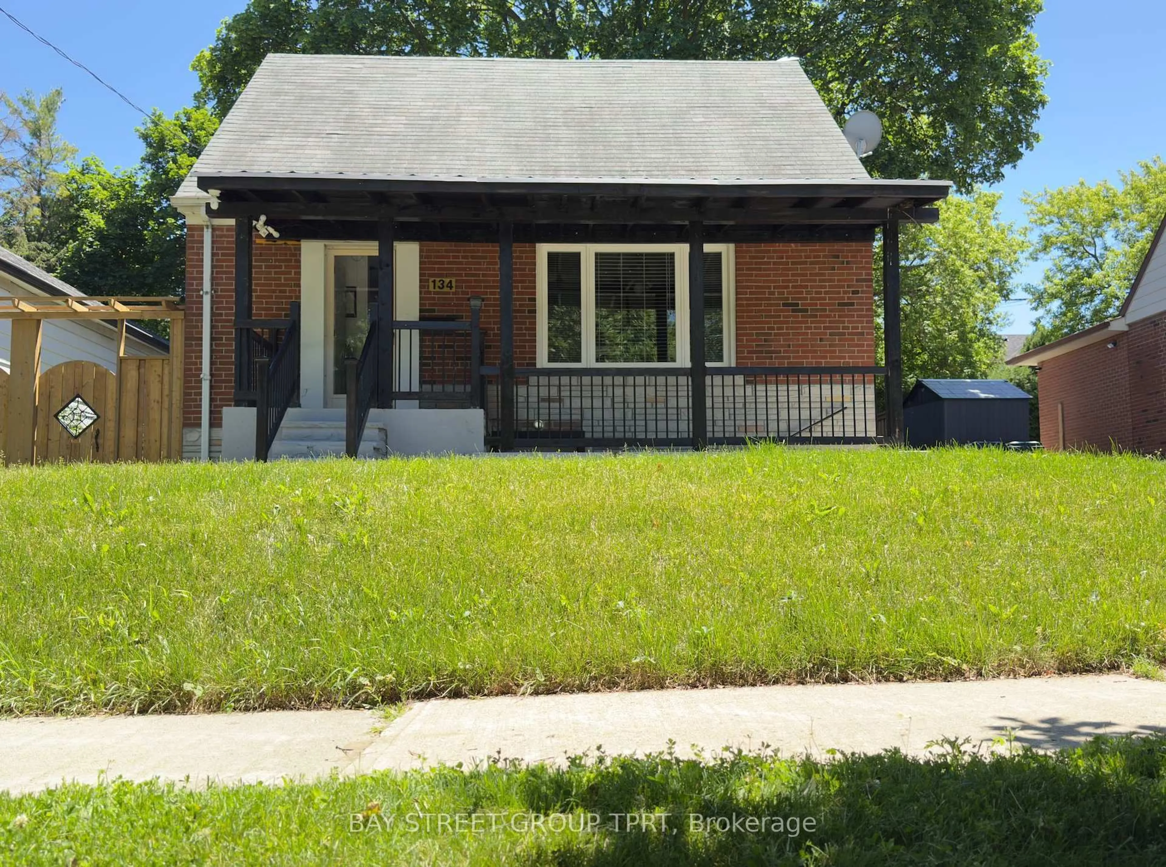 Home with brick exterior material, street for 134 Clearbrooke Circ, Toronto Ontario M9W 2G1
