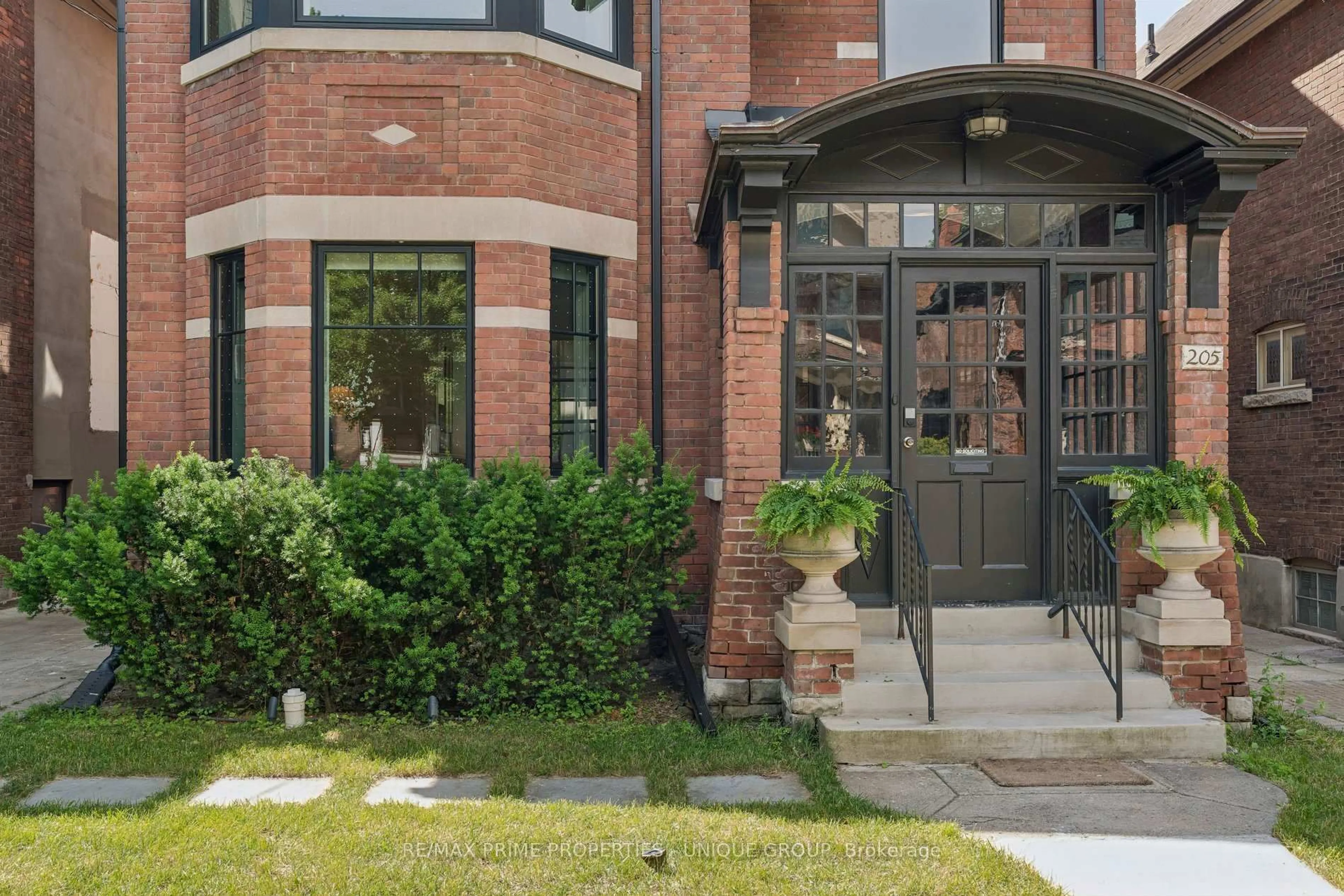 Home with brick exterior material, street for 205 Geoffrey St, Toronto Ontario M6R 1P9