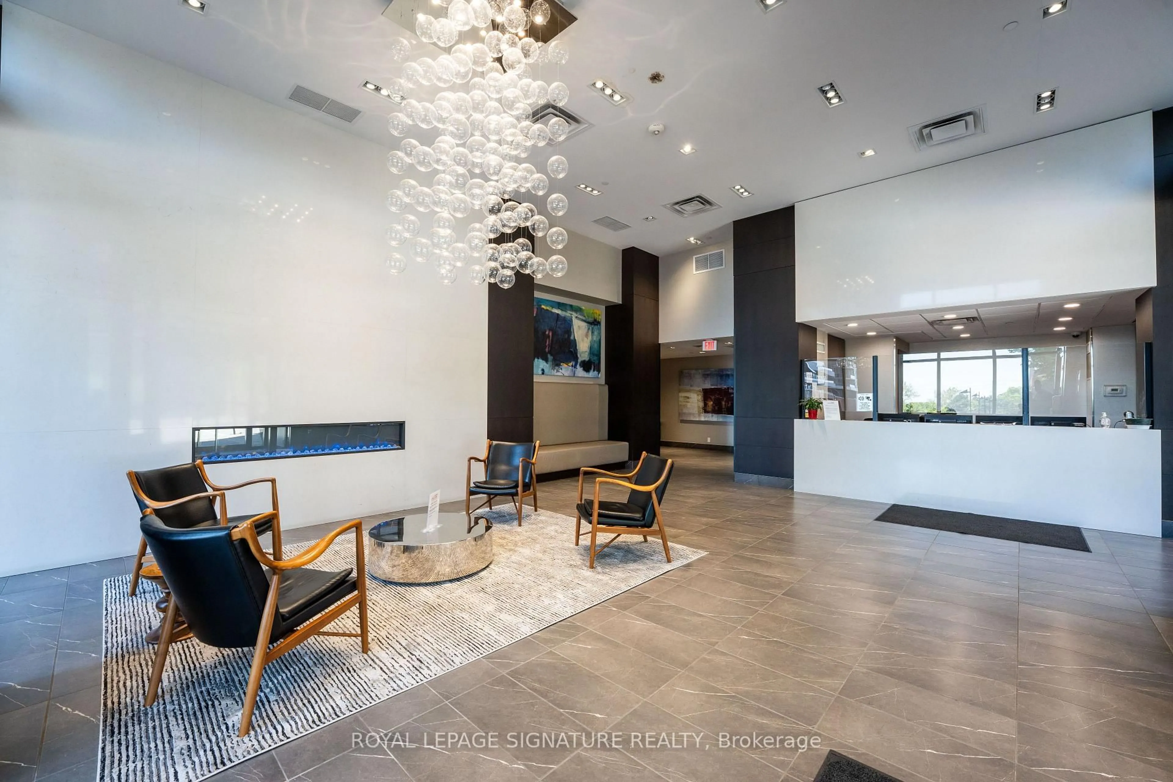 Lobby for 10 Park Lawn Rd #306, Toronto Ontario M8V 0H9