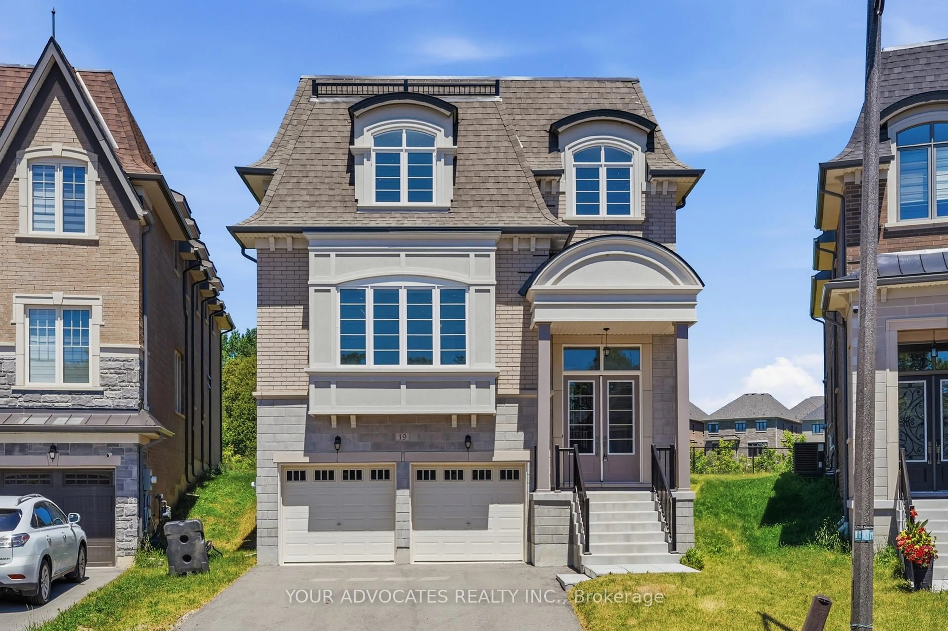 Home with brick exterior material, street for 19 Swamp Sparrow Crt, Caledon Ontario L7C 4M7