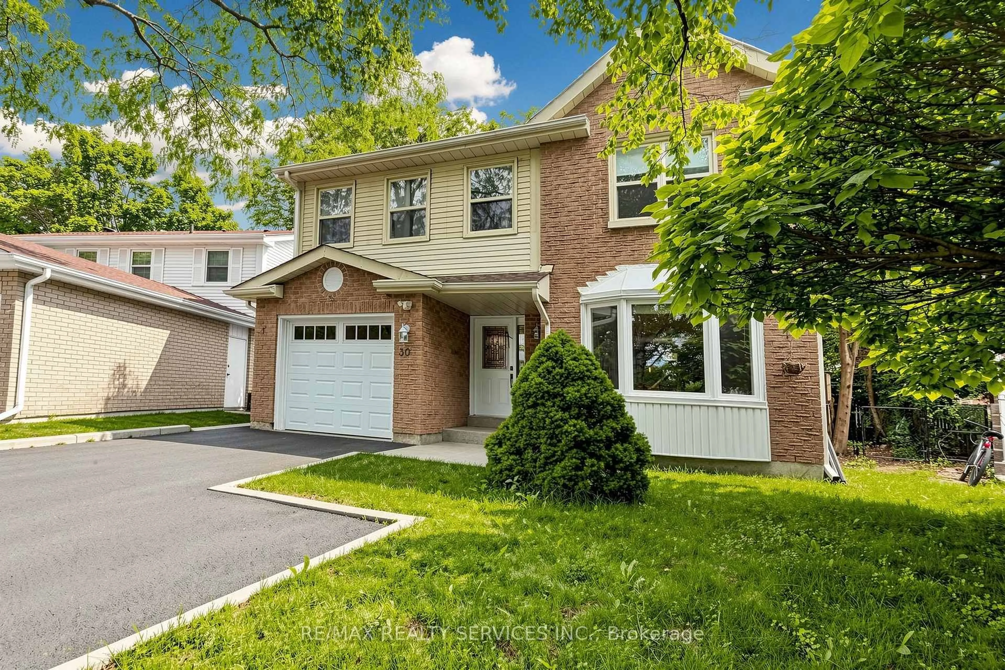 Home with brick exterior material, street for 30 Mcgillivary Cres, Brampton Ontario L6S 3P7