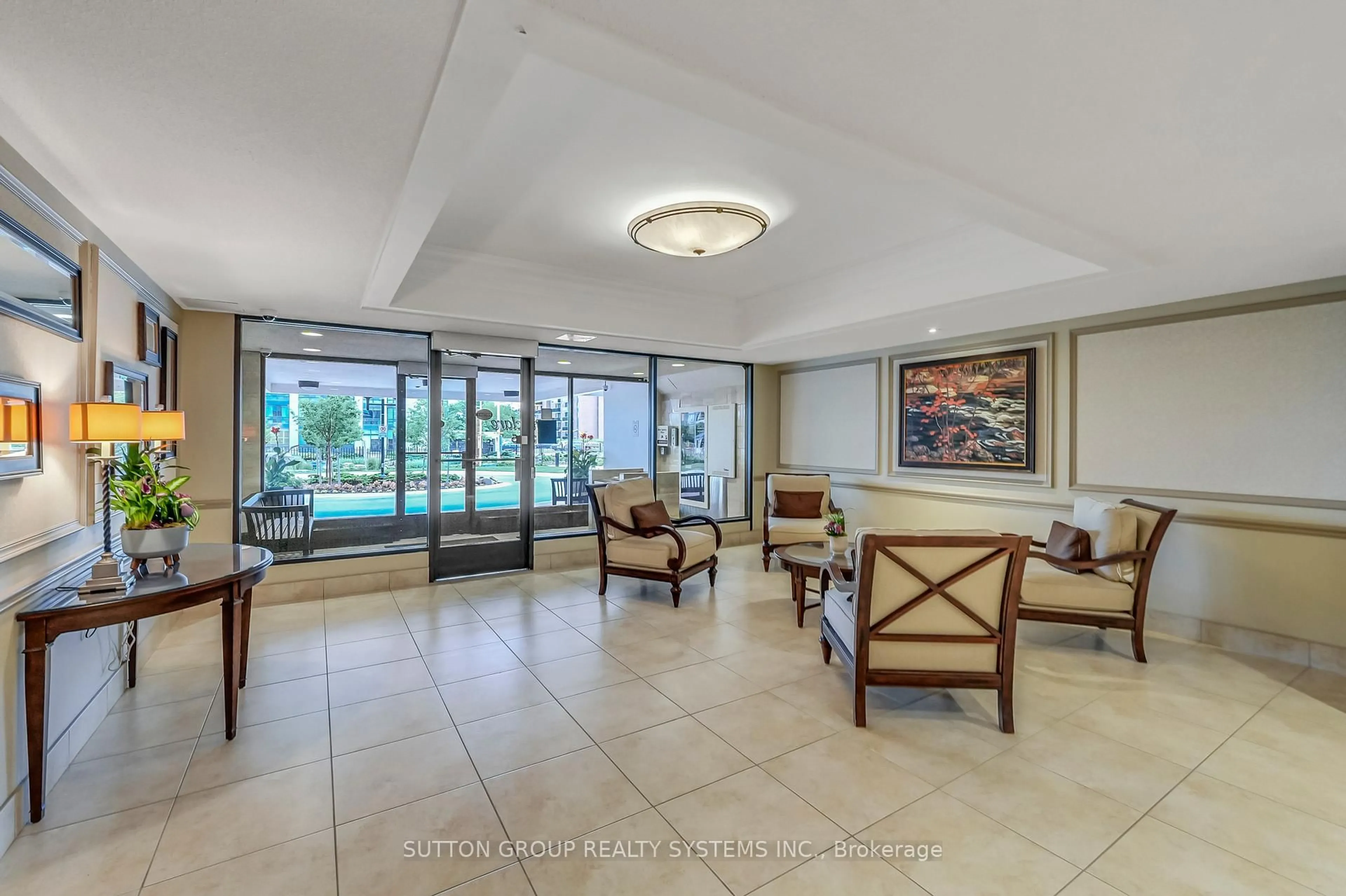 Lobby for 2185 Marine Dr #508, Oakville Ontario L6L 5L6