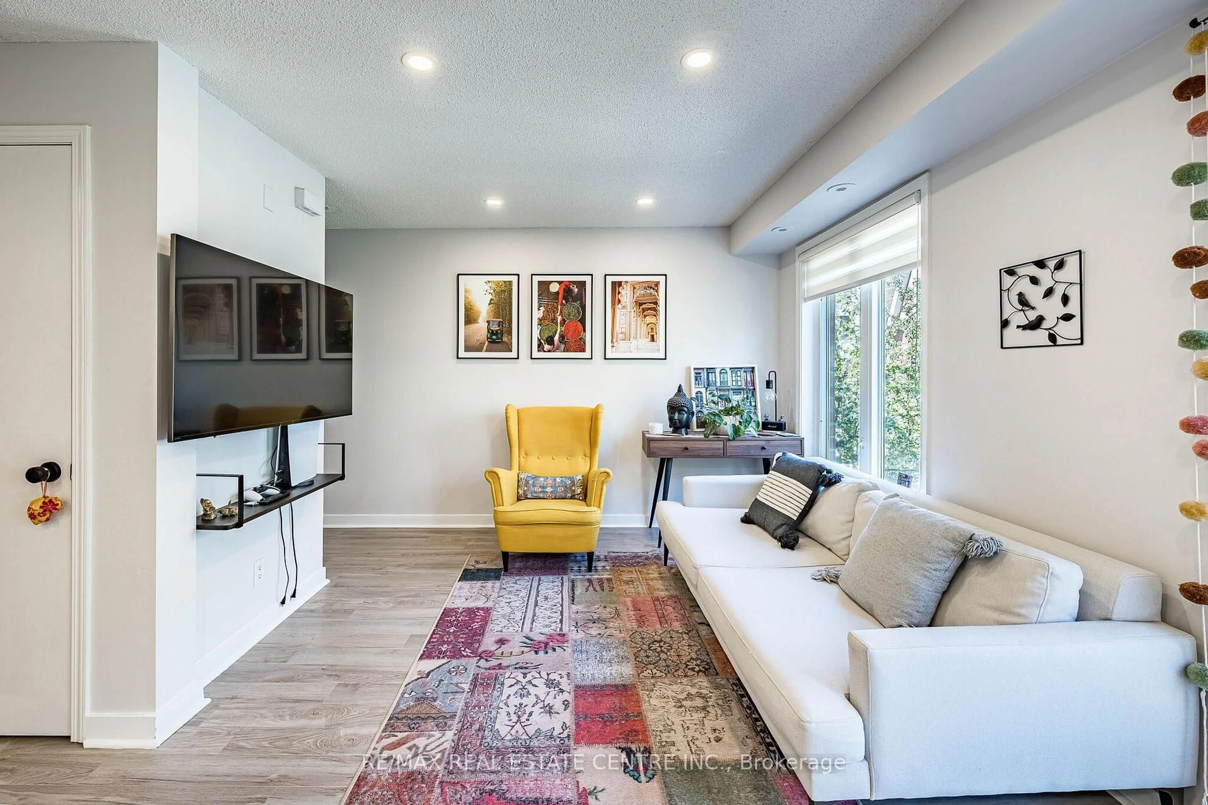Living room with furniture, unknown for 16 Laidlaw St #920, Toronto Ontario M6K 1X2