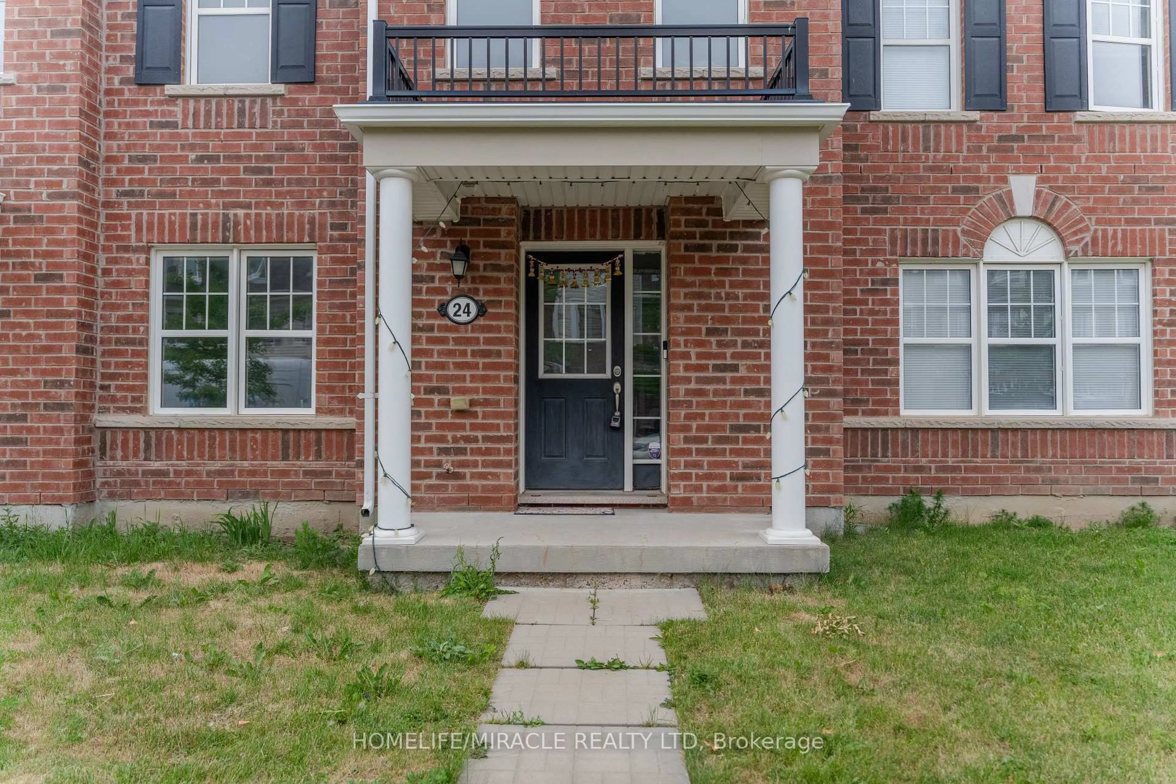 Home with brick exterior material, street for 24 Metro Cres, Brampton Ontario L7A 0A8