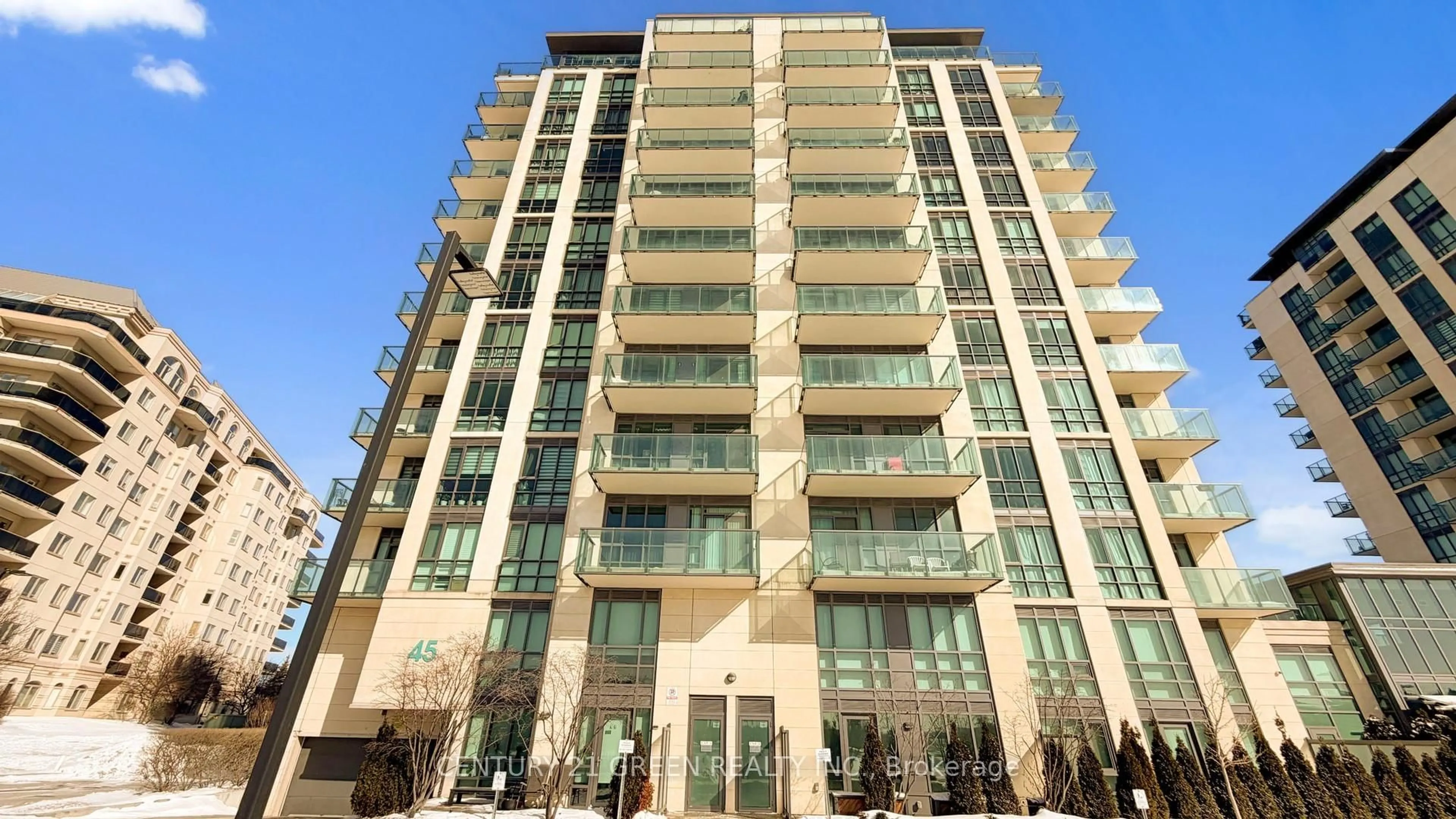 Indoor foyer for 45 Yorkland Blvd #1106, Brampton Ontario L6P 4B4