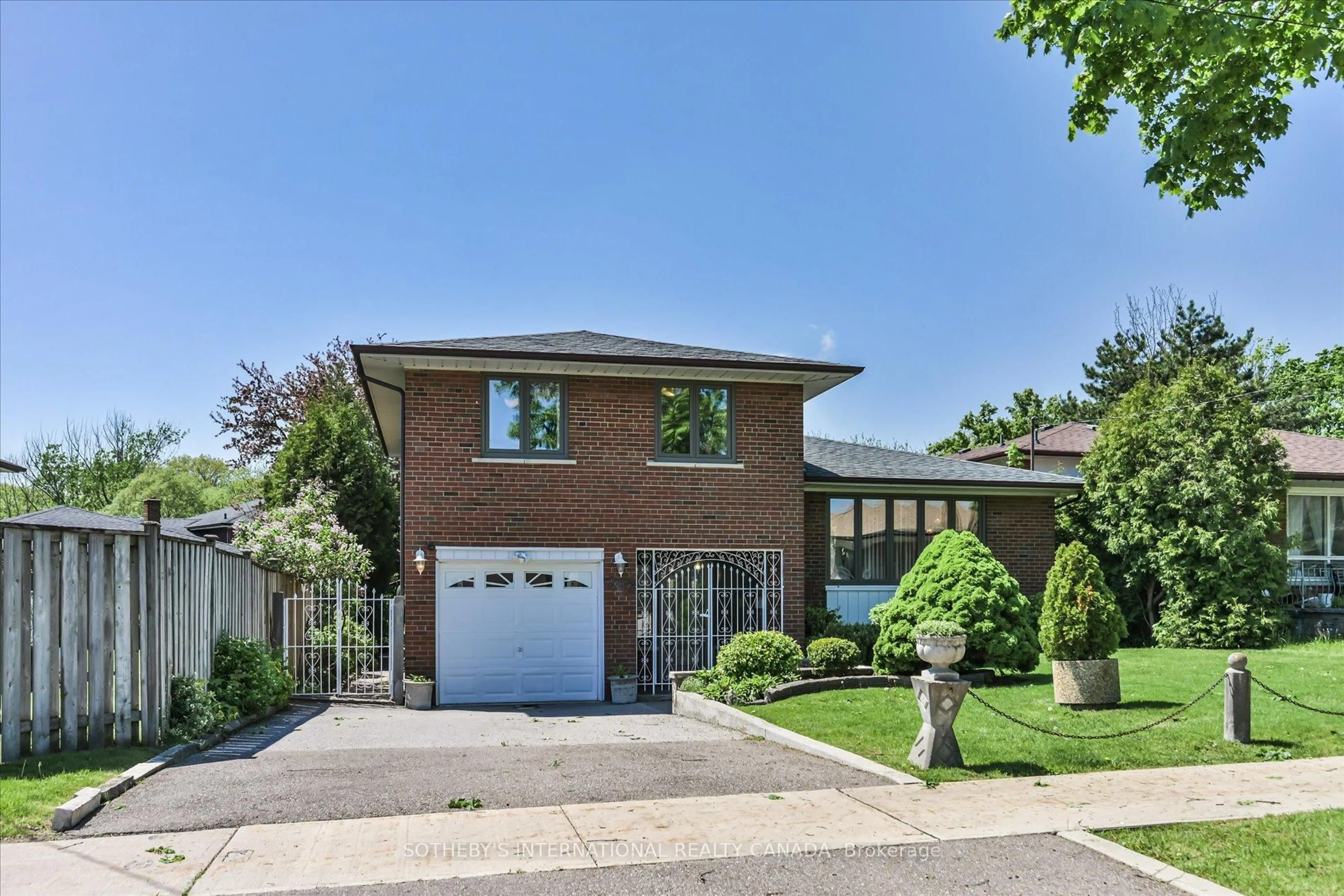 Home with brick exterior material, street for 283 Derrydown Rd, Toronto Ontario M3J 1S2