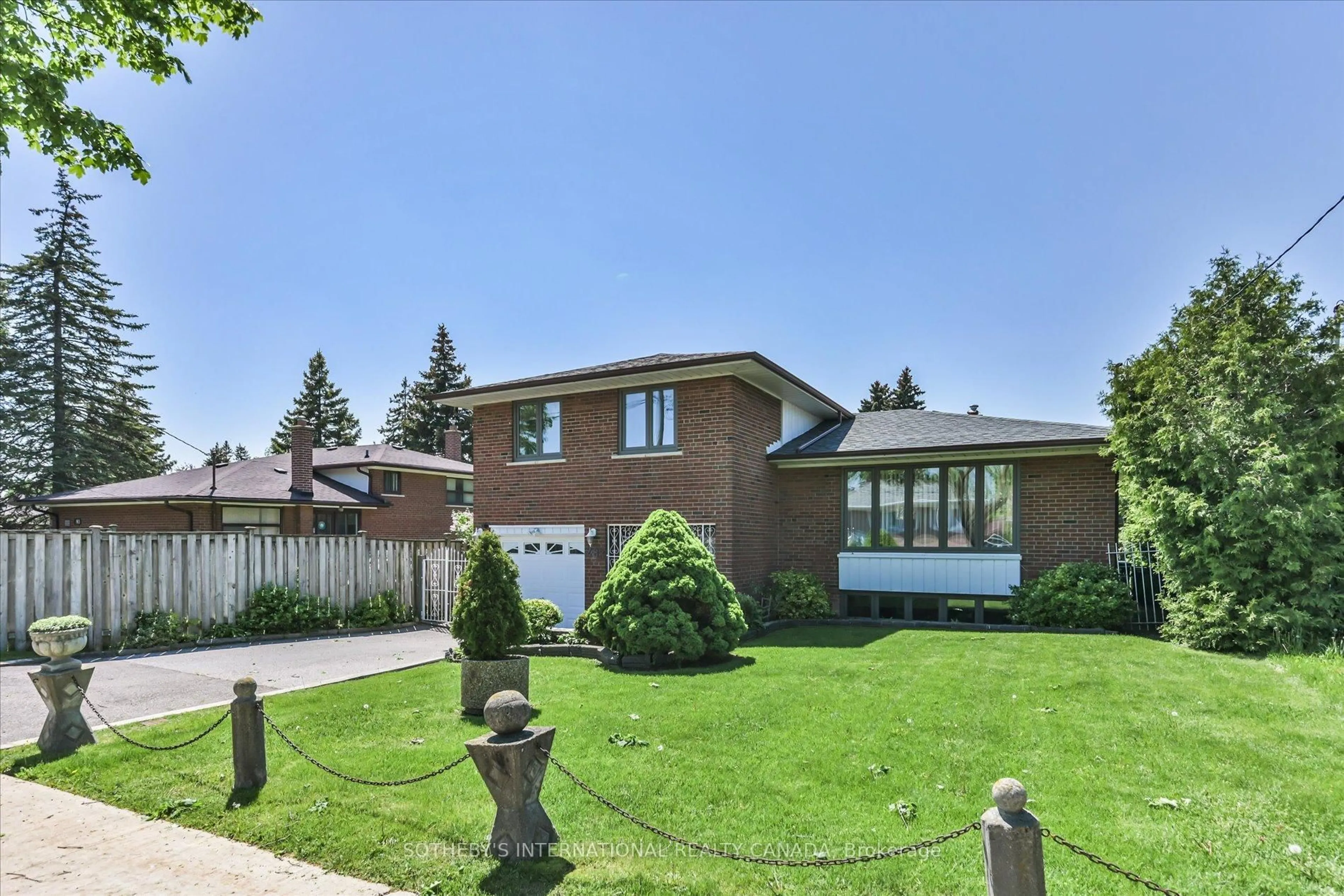 Home with brick exterior material, street for 283 Derrydown Rd, Toronto Ontario M3J 1S2