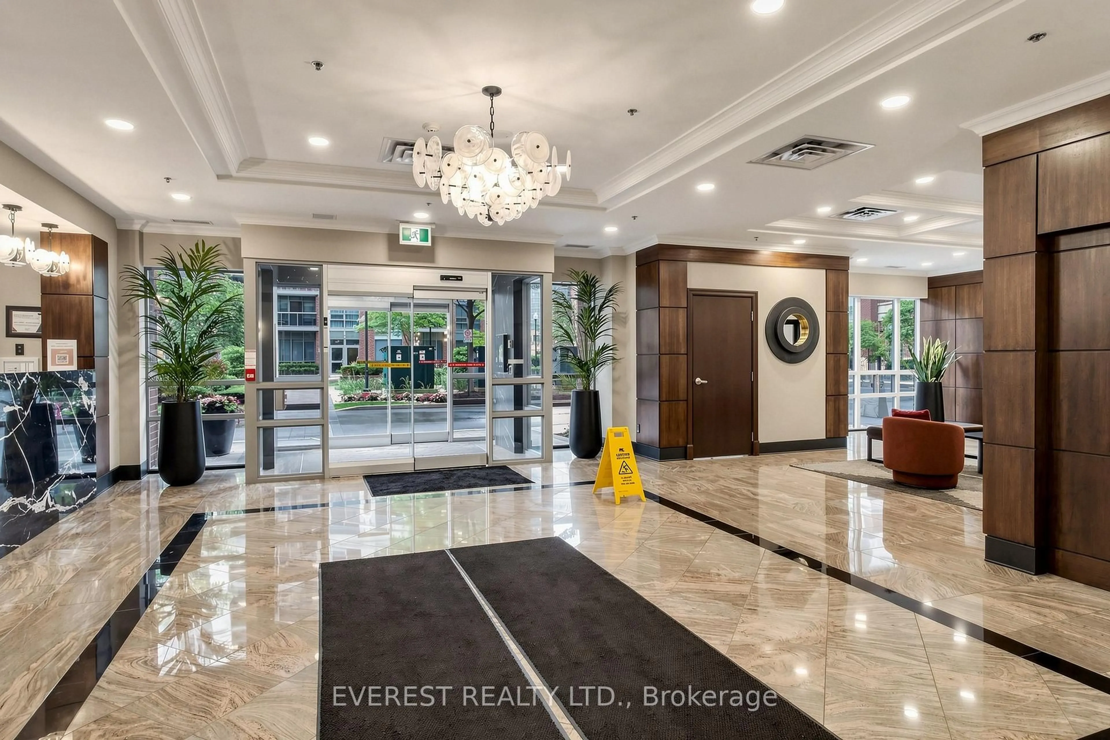 Lobby for 5 Michael Power Pl ##2101, Toronto Ontario M9A 0A3
