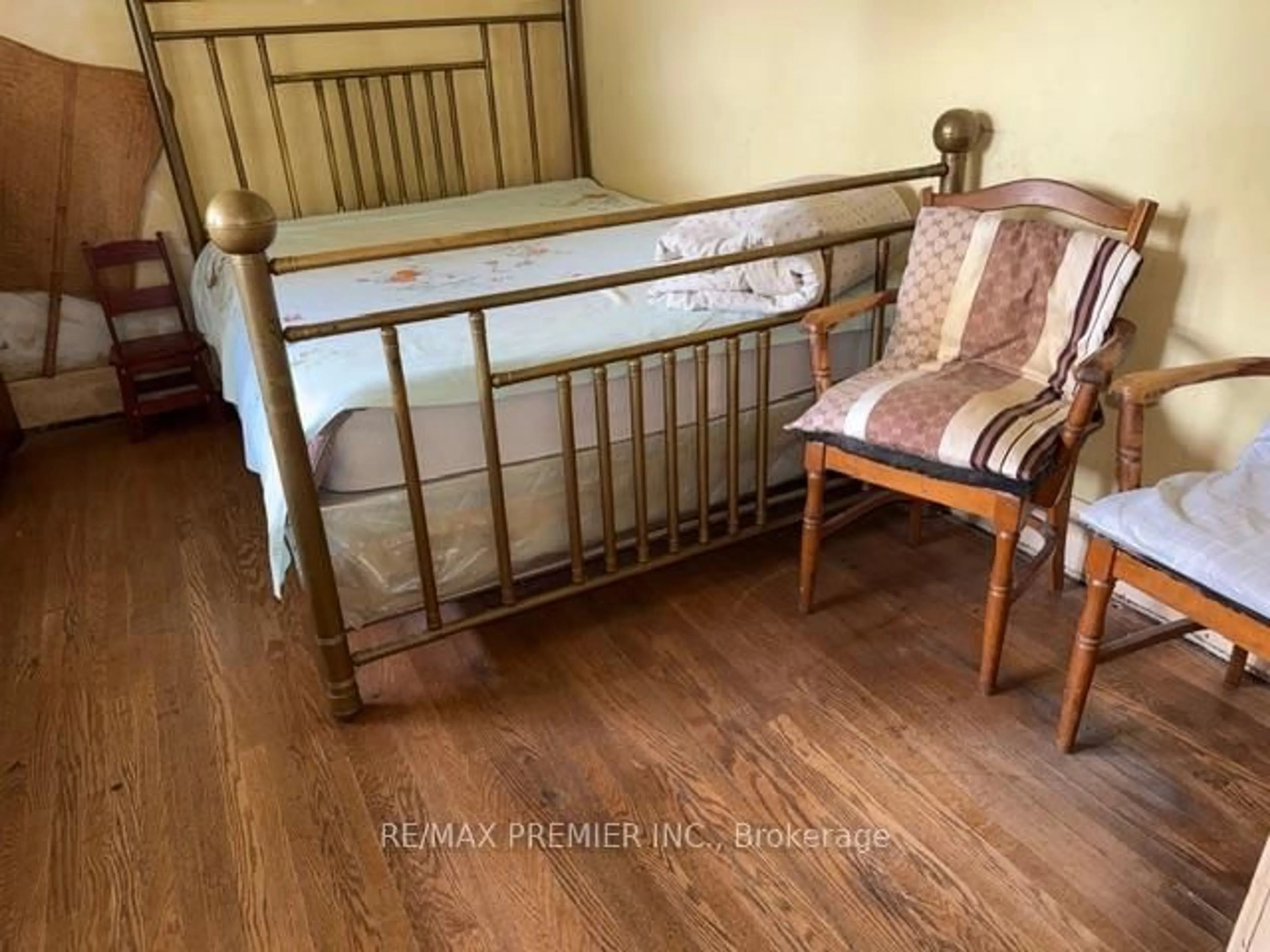 Bedroom with bed, unknown for 66 Lambton Ave, Toronto Ontario M6N 2S1