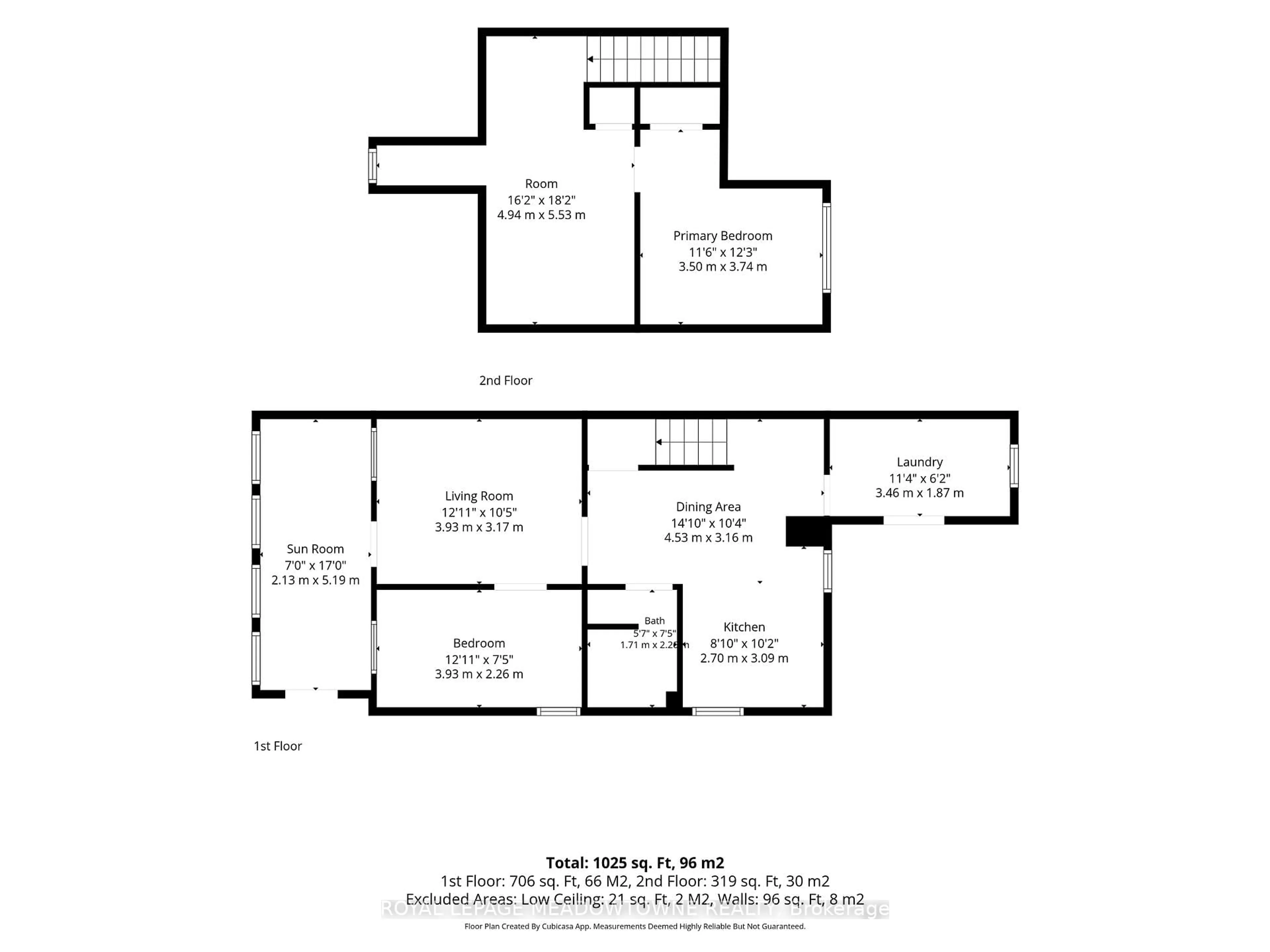 Floor plan for 58 Young St, Halton Hills Ontario L7J 2G6