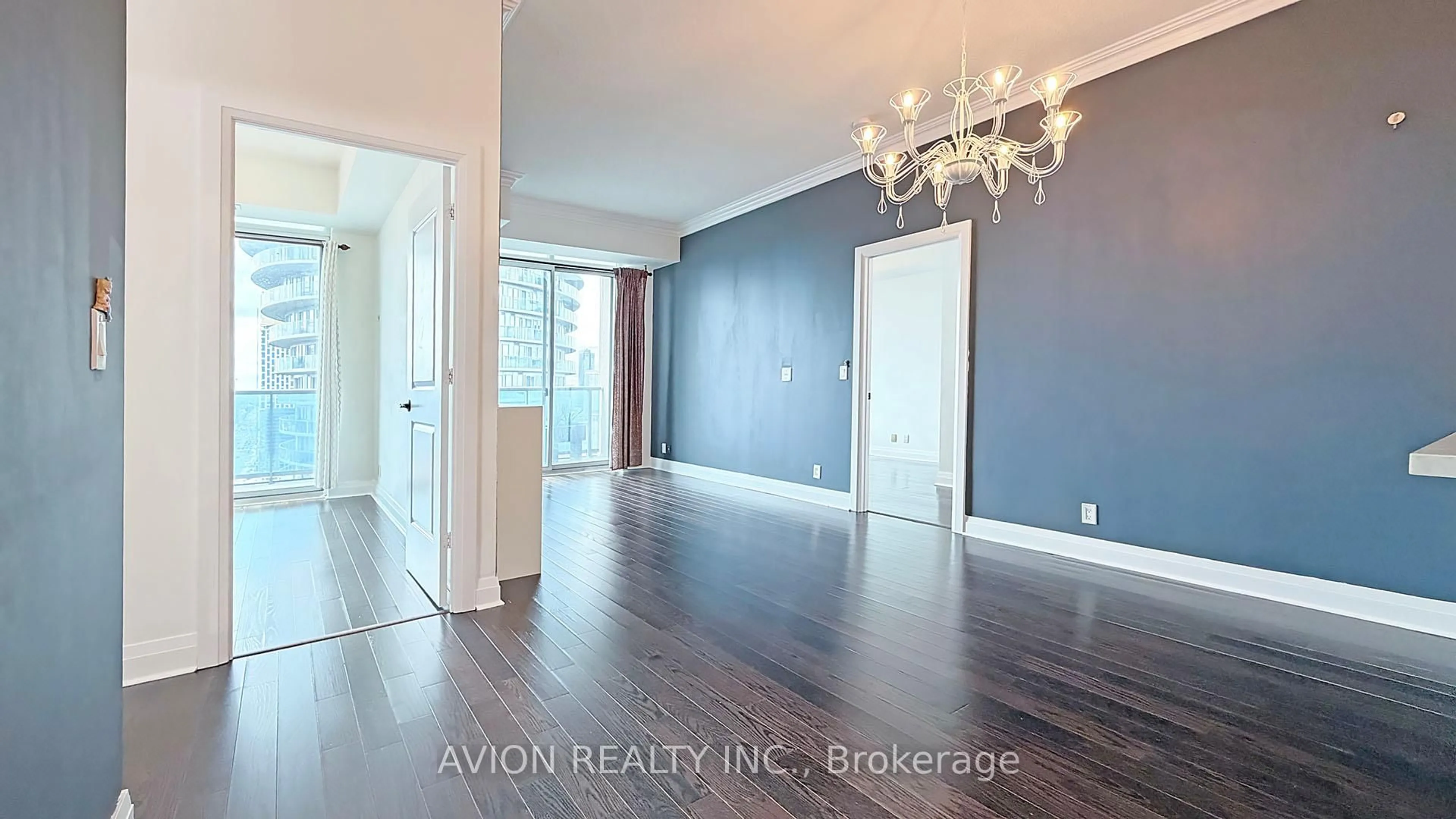 Indoor entryway for 70 Absolute Ave #2905, Mississauga Ontario L4Z 0A4
