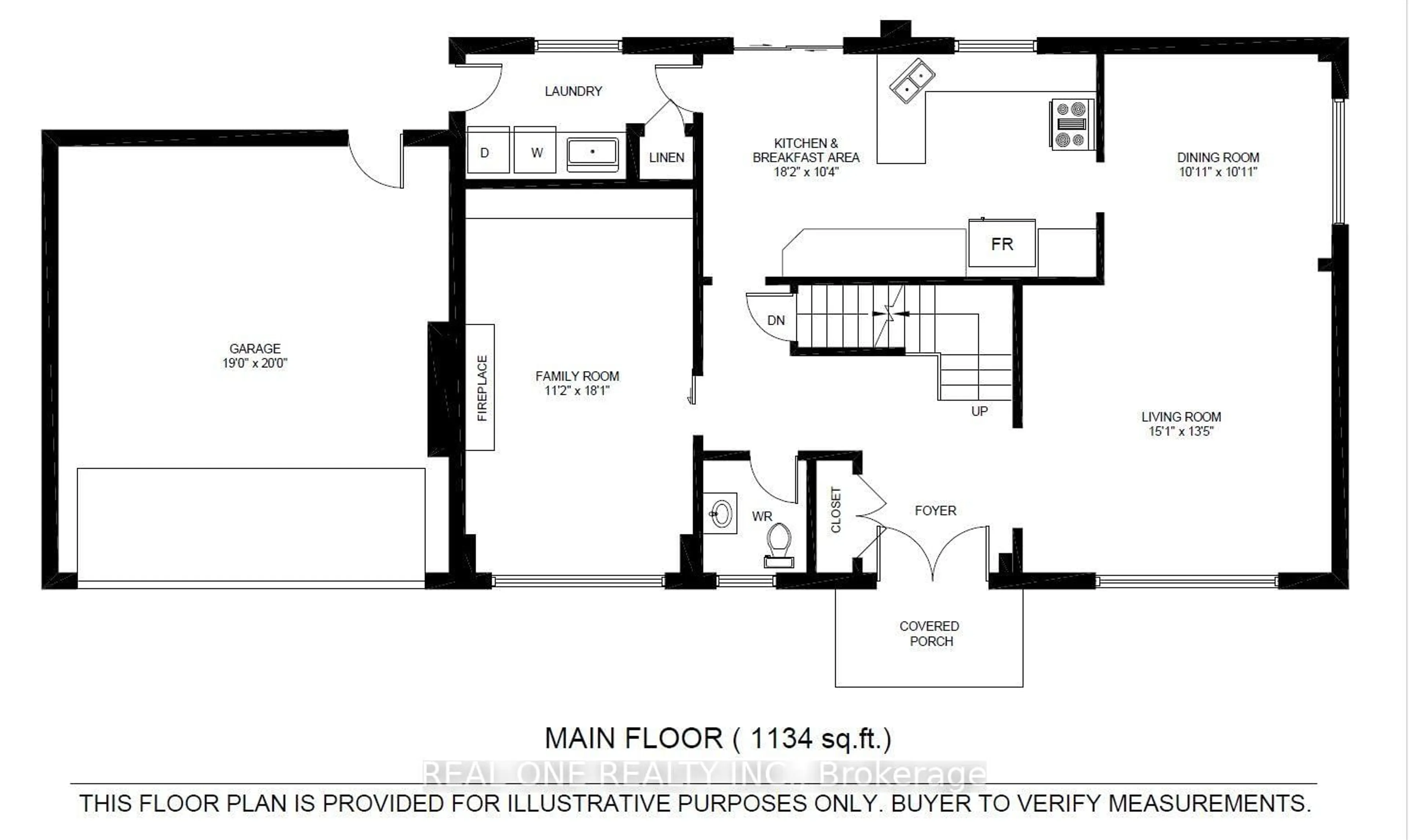 Floor plan for 1585 Crombie Rd, Mississauga Ontario L5J 4J1