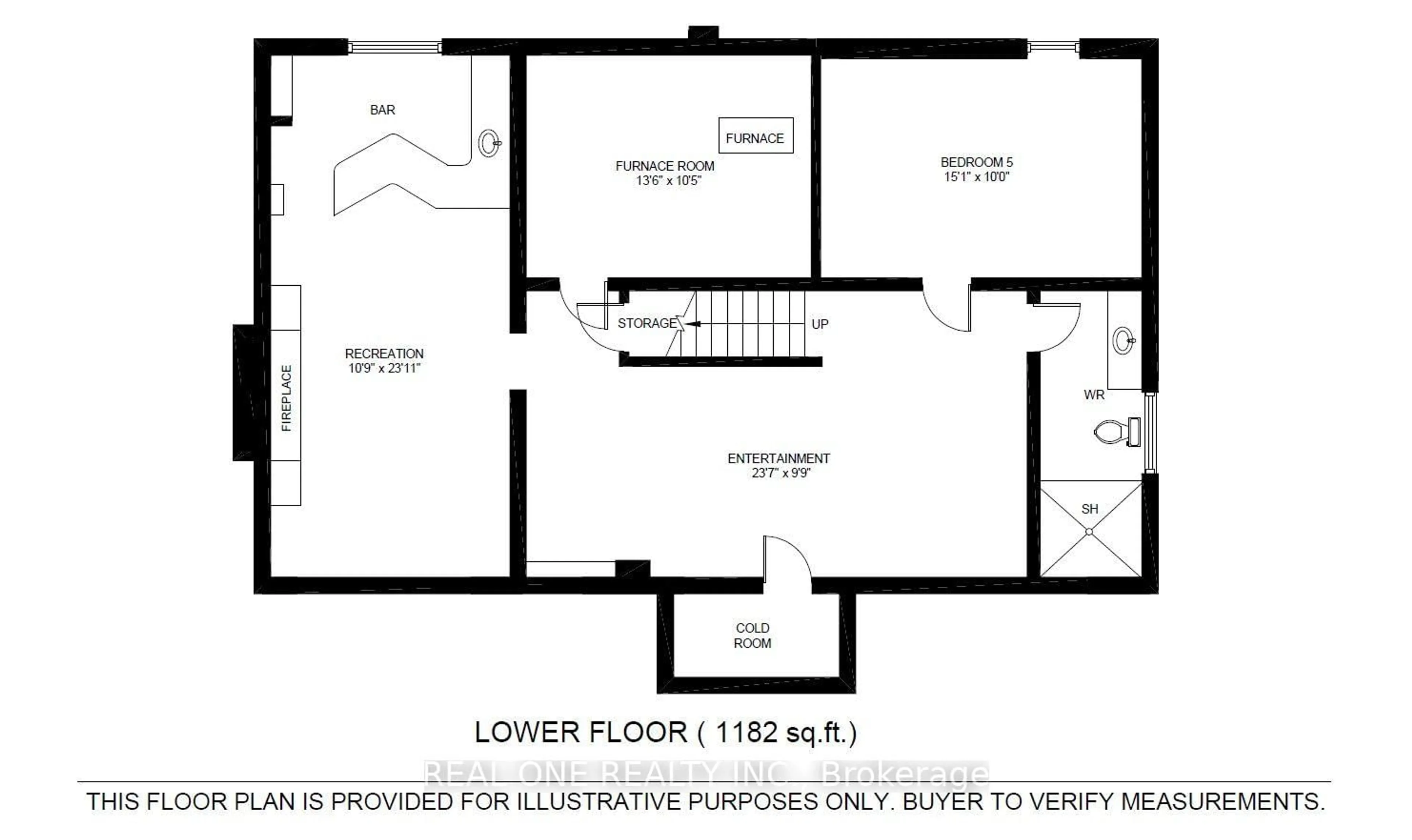 Floor plan for 1585 Crombie Rd, Mississauga Ontario L5J 4J1